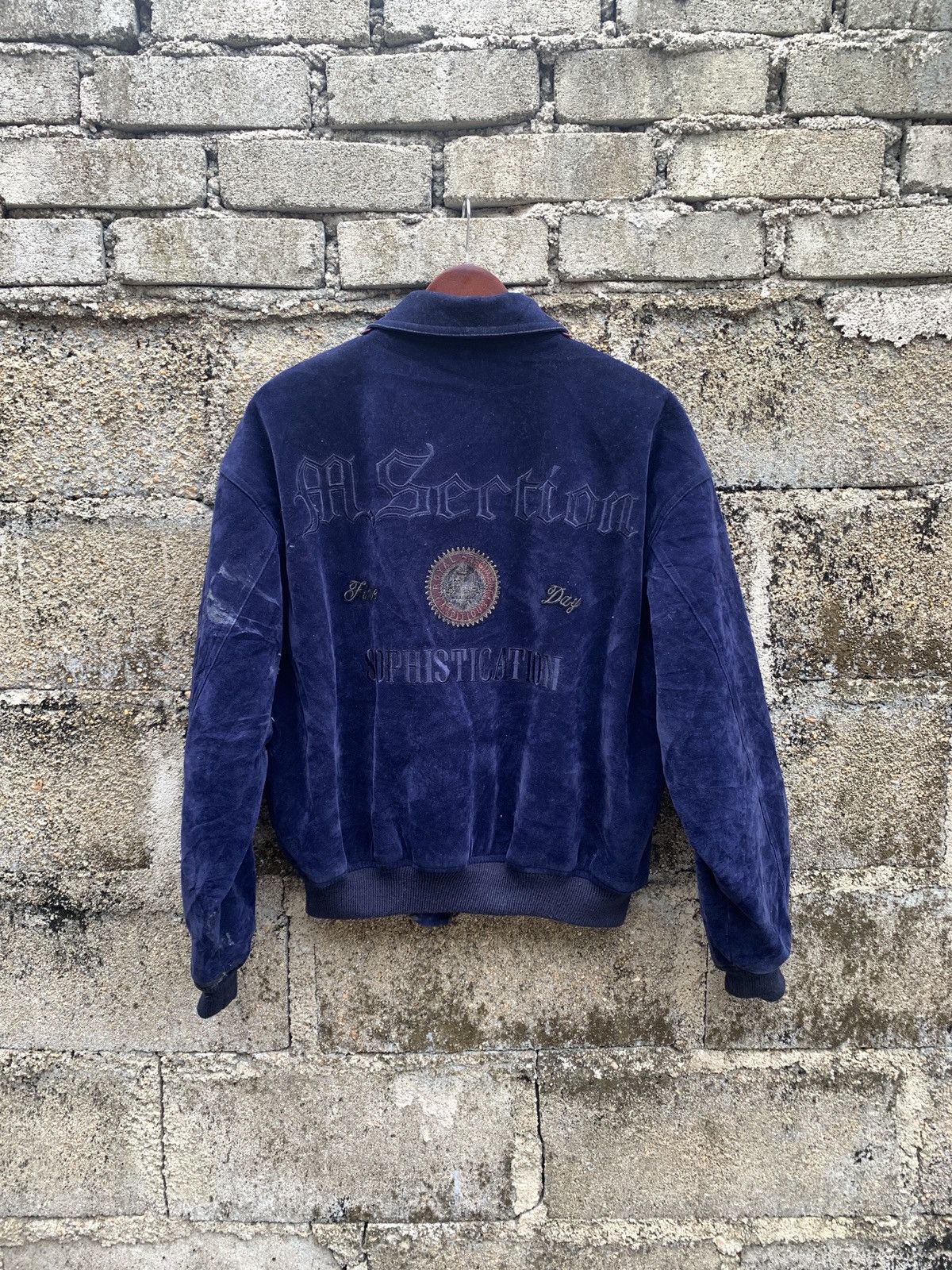Vintage Red Grapes Bomber Jacket