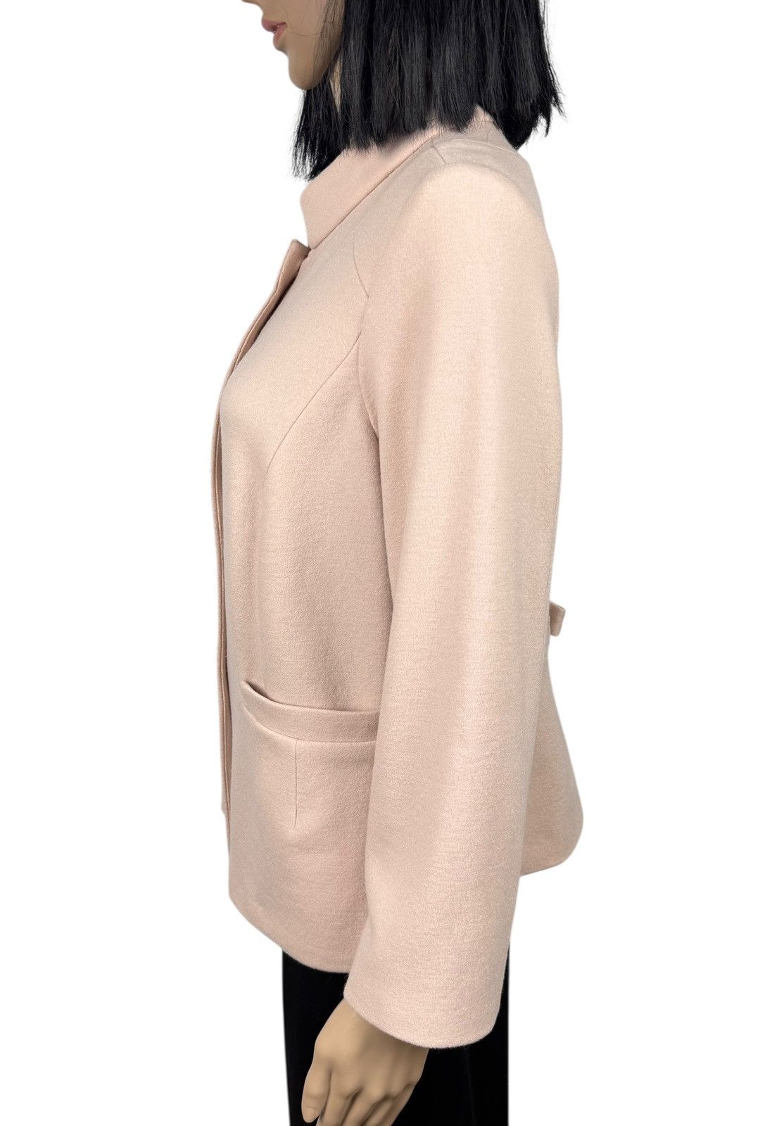 Other Marc Cain Peach Wool-Cashmere Pea Coat size 5 Size L / US 10 / IT 46 - 5 Thumbnail
