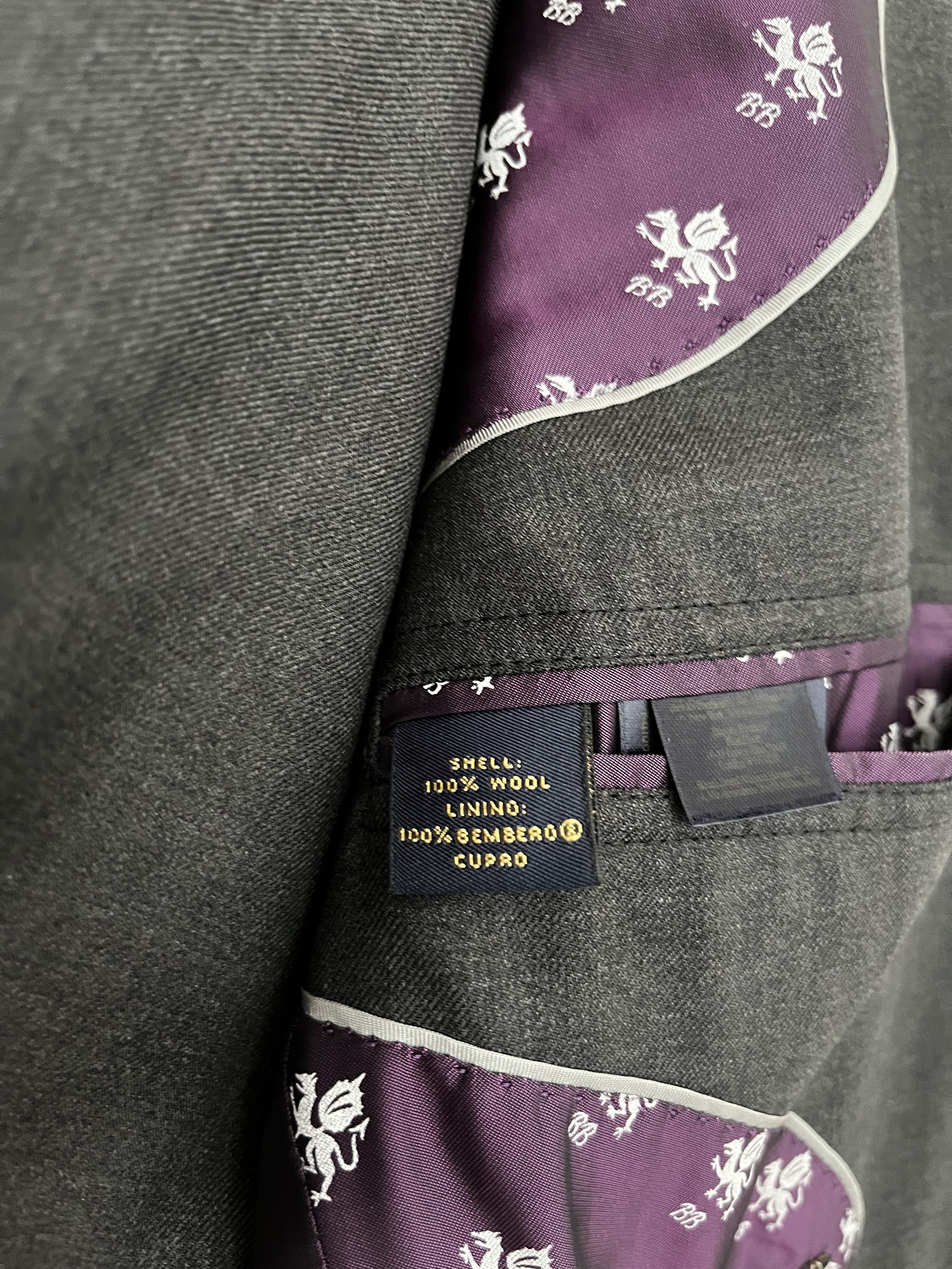 Brooks Brothers Brooks Brothers Mens Gray Suit 38L Size 38L - 6 Thumbnail