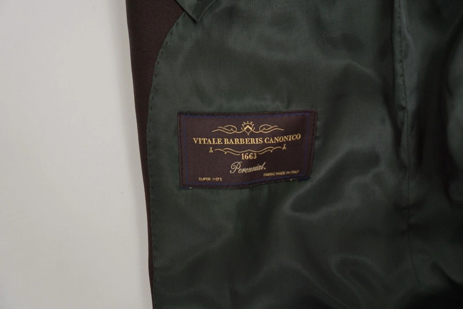 Suitsupply Men Suitsupply Blazer La Spalla Brown Wool Size 90 UK/US36L Size 36R - 6 Thumbnail