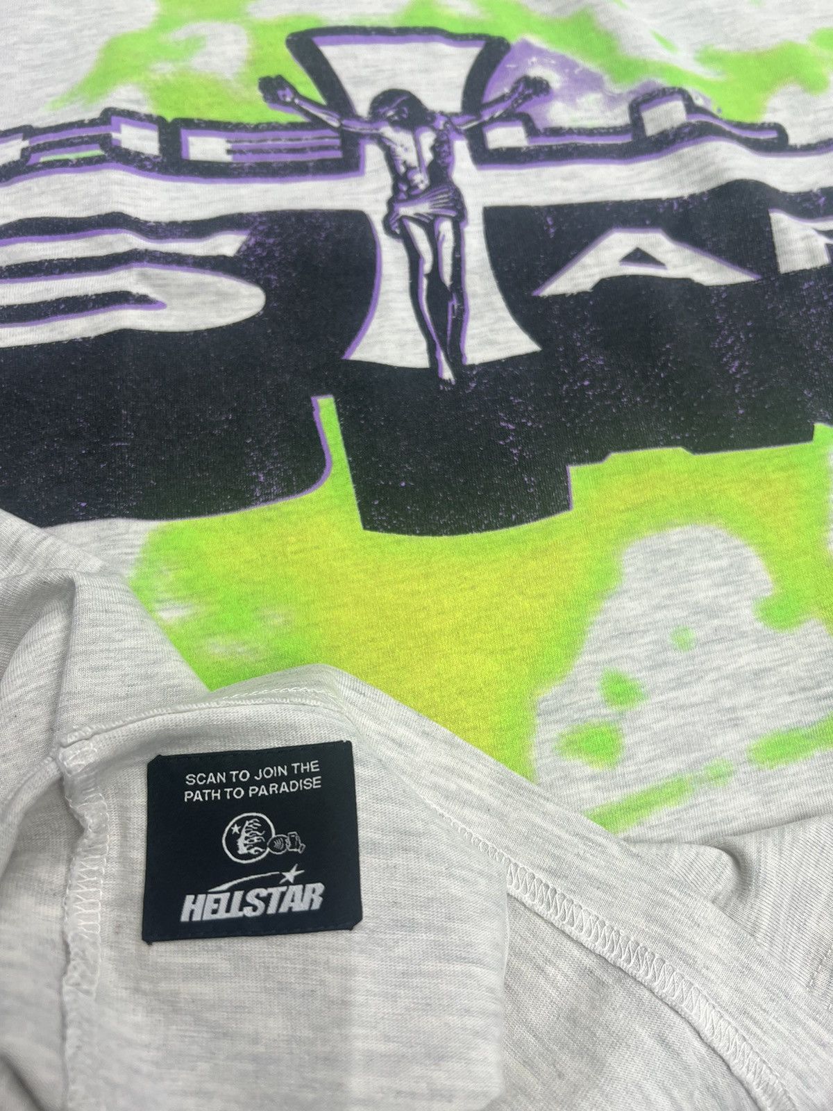 HELLSTAR Hellstar Jesus T-Shirt Size US XL / EU 56 / 4 - 5 Thumbnail