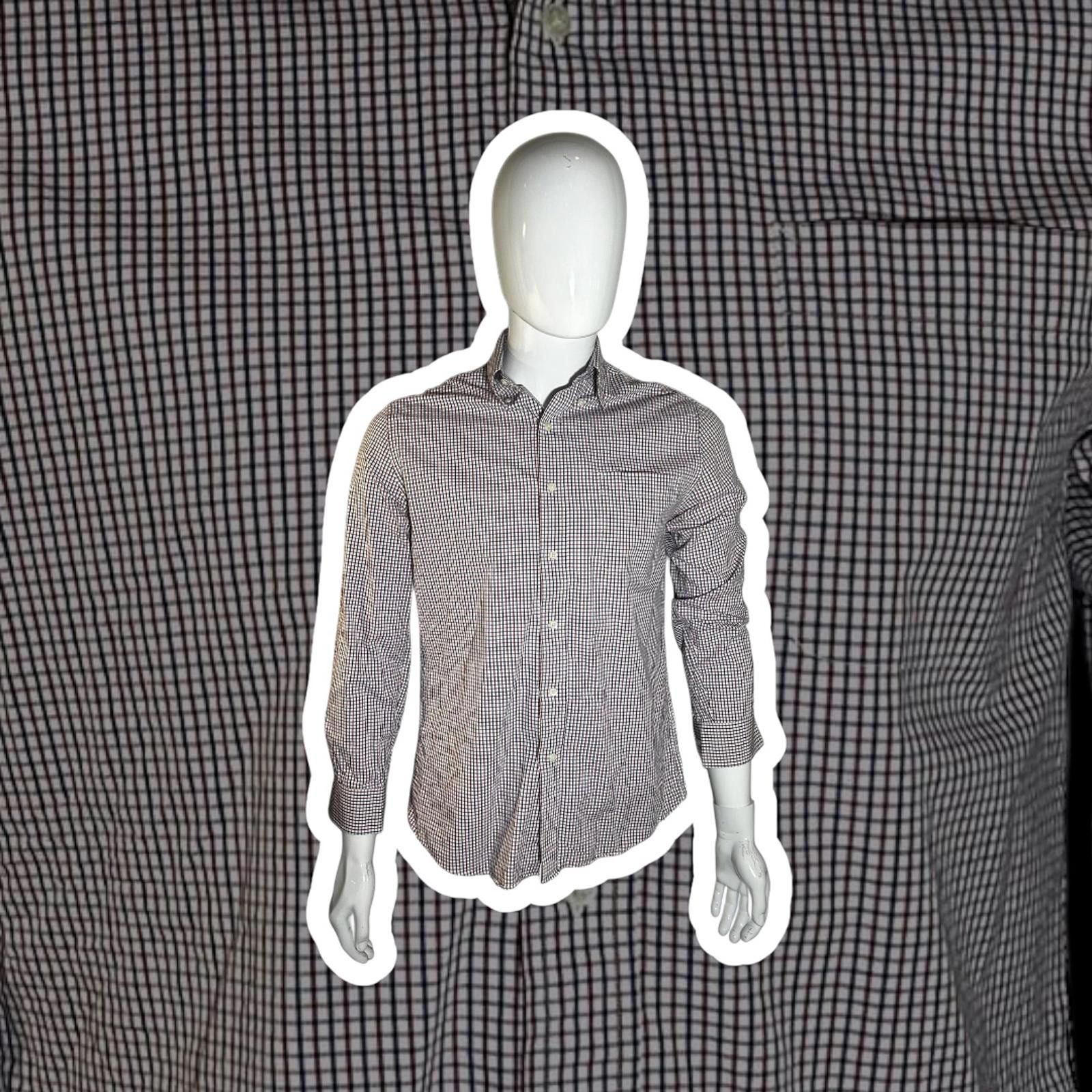 Tommy Hilfiger Tommy Hilfiger Slim Fit Check Shirt - Elegant Style Size US M / EU 48-50 / 2 - 1 Thumbnail