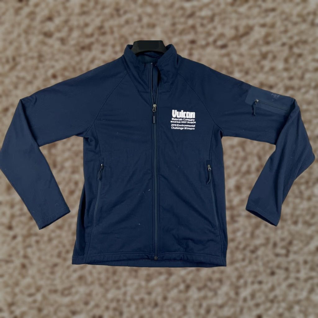 The North Face The North Face Mens Full Zip Sweater Blue 100% Polyester Knit Mock Neck Regular Size M 2?4 Zip Embroidered Logo Size US M / EU 48-50 / 2 - 1 Thumbnail