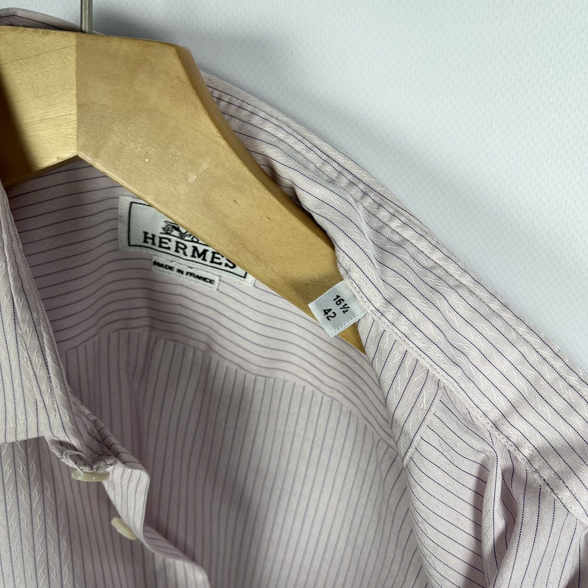 Hermes Designer Hermes long sleeve button up shirt Size US L / EU 52-54 / 3 - 7 Thumbnail