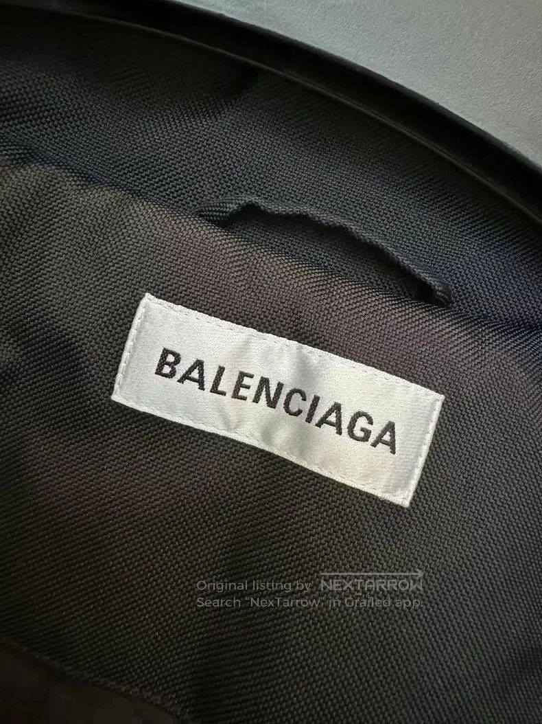 Balenciaga Balenciaga Black Windbreaker Size XXS / US 00 / IT 34 - 7 Thumbnail