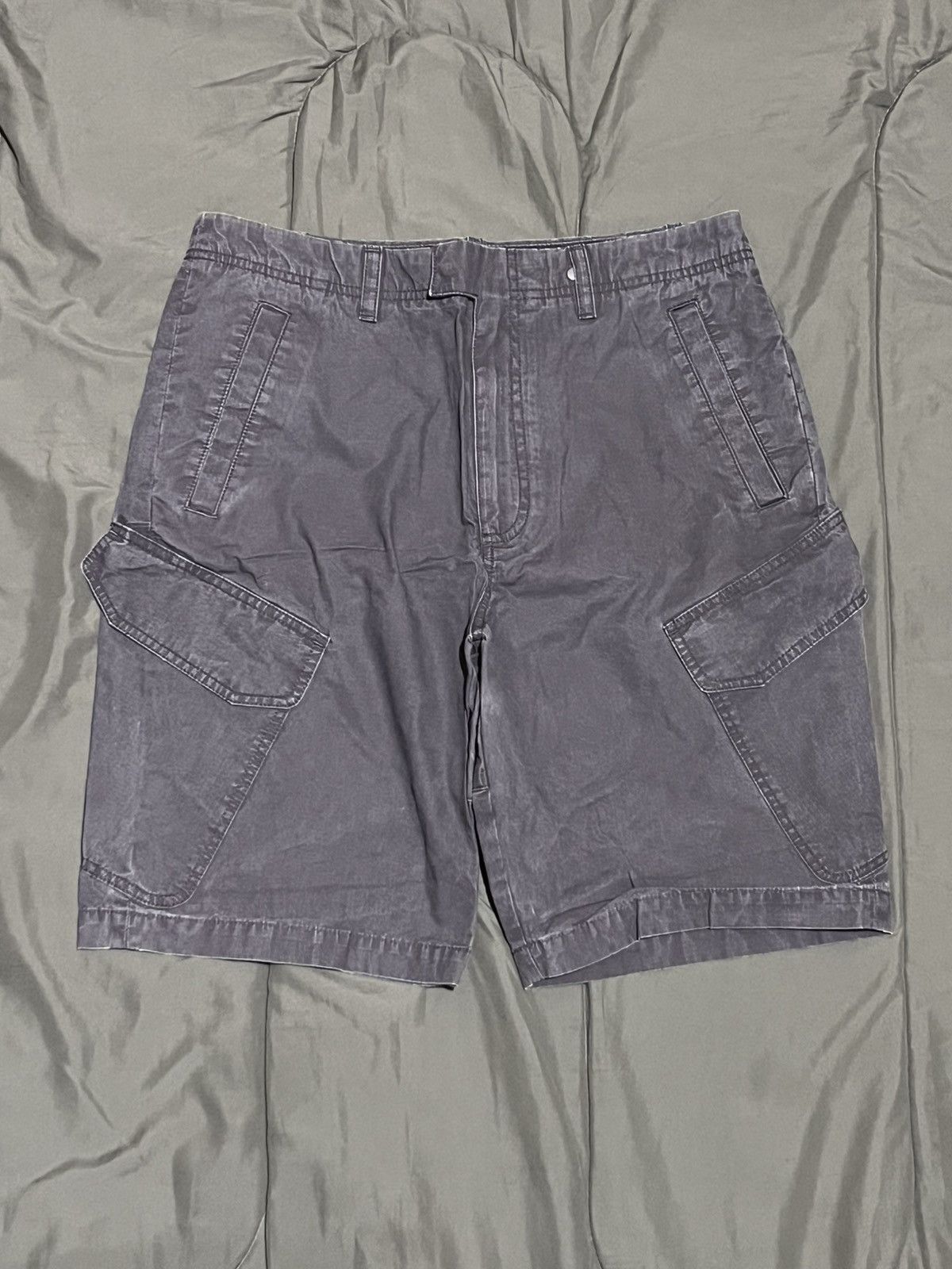 Other Grey Vintage Cargo Shorts Size US 32 / EU 48 - 1 Thumbnail