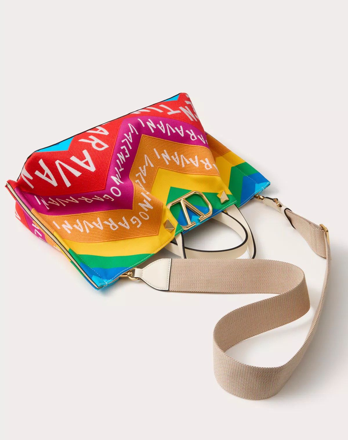 Valentino o1s1wg110625 Size:OS/Escape Medium Shoping Bag in Multicolor Size ONE SIZE - 5 Thumbnail