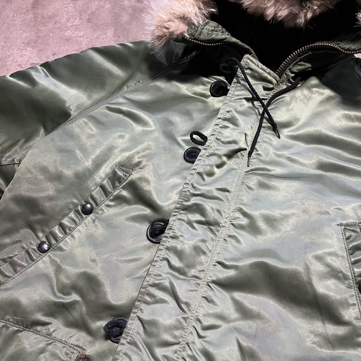 Vintage Vintage Cornith Mfg Military Parka N3B USAF Cold Weather 70s Size US M / EU 48-50 / 2 - 7 Thumbnail