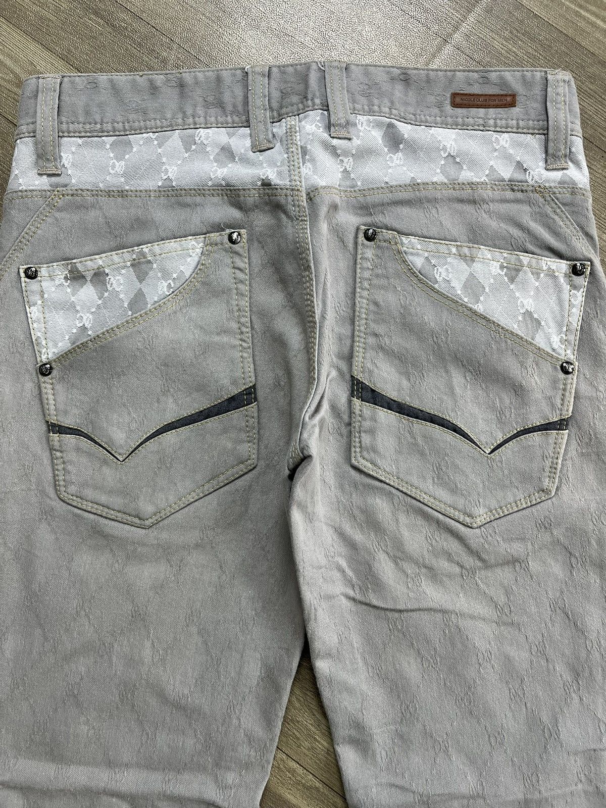 Nicole Club Vintage Nicole Club For Men Lgb Style Japanese Flared Denim Size US 29 - 13 Thumbnail