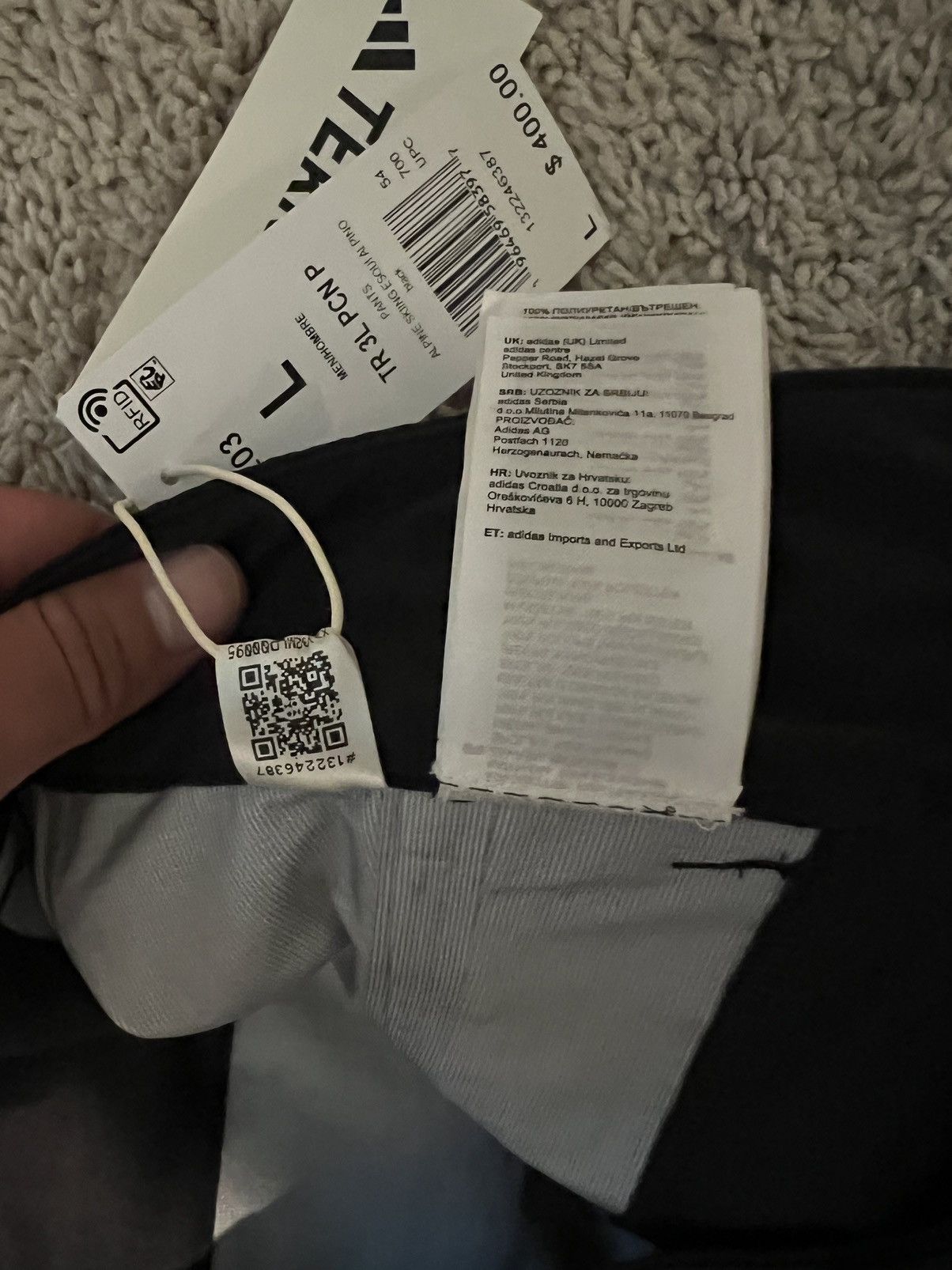 Adidas adidas Terrex Techrock 3L Nylon Pants Ski Waterproof Snow Size US 32 / EU 48 - 16 Thumbnail