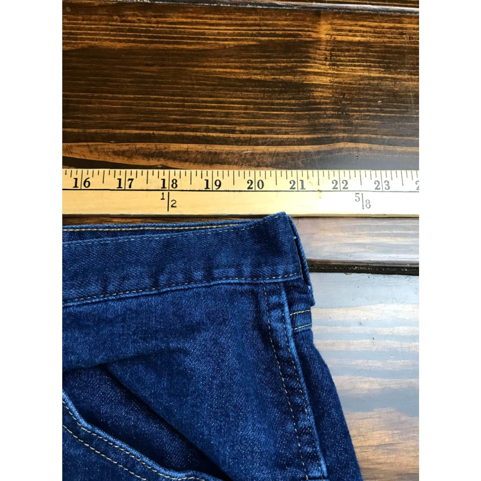 Wrangler Wrangler Jeans, Men's 42x29, Blue Denim, Pockets, Straight Leg, Regular Fit, 42x29, Jeans, Men Size US 42 / EU 58 - 4 Thumbnail