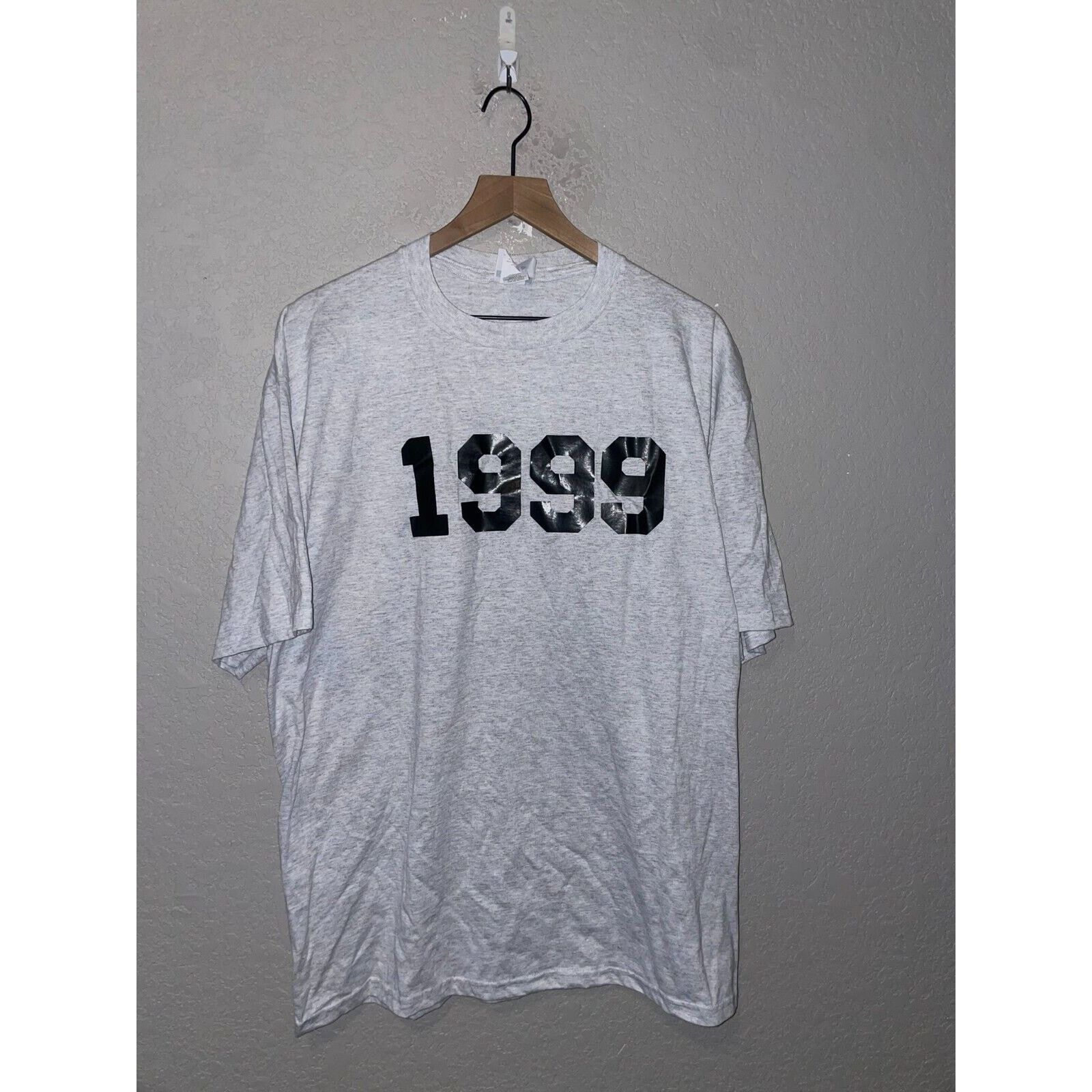 Jerzees Vintage 1999 Shirt The Last Best Class Gray Tee 90s VTG XL Size US XL / EU 56 / 4 - 1 Thumbnail