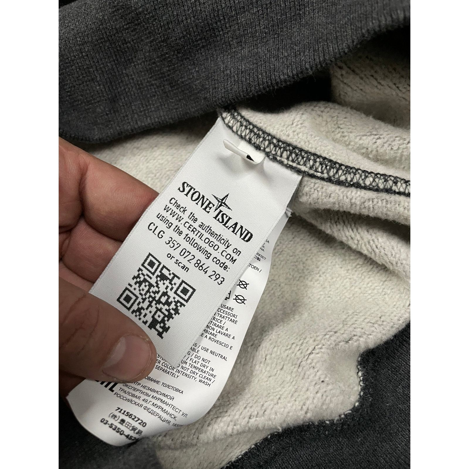 Stone Island Stone Island Crewneck Grey Used Medium Size US M / EU 48-50 / 2 - 4 Thumbnail