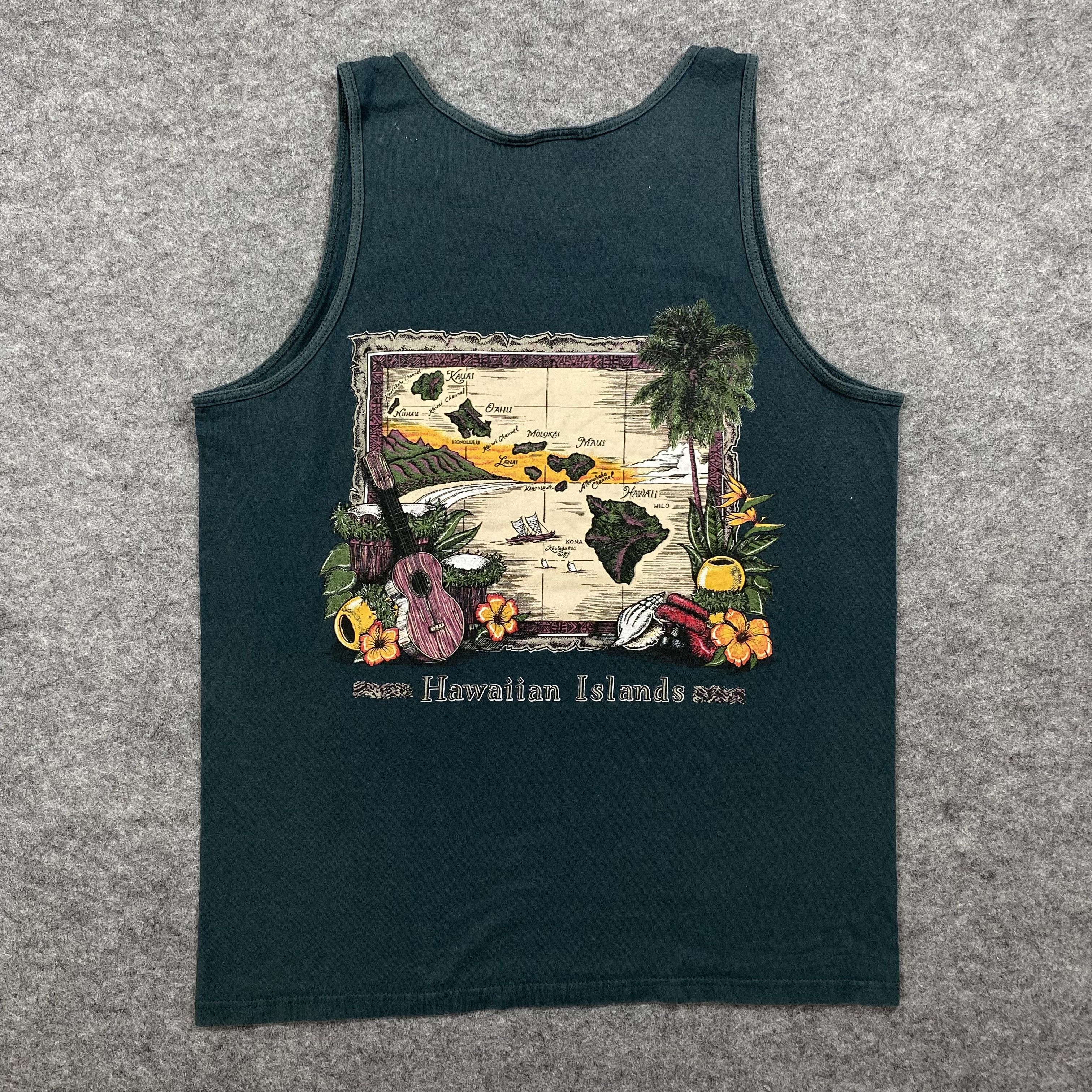 Vintage Vintage Hawaiian islands Tshirt-N014 Size US L / EU 52-54 / 3 - 1 Thumbnail