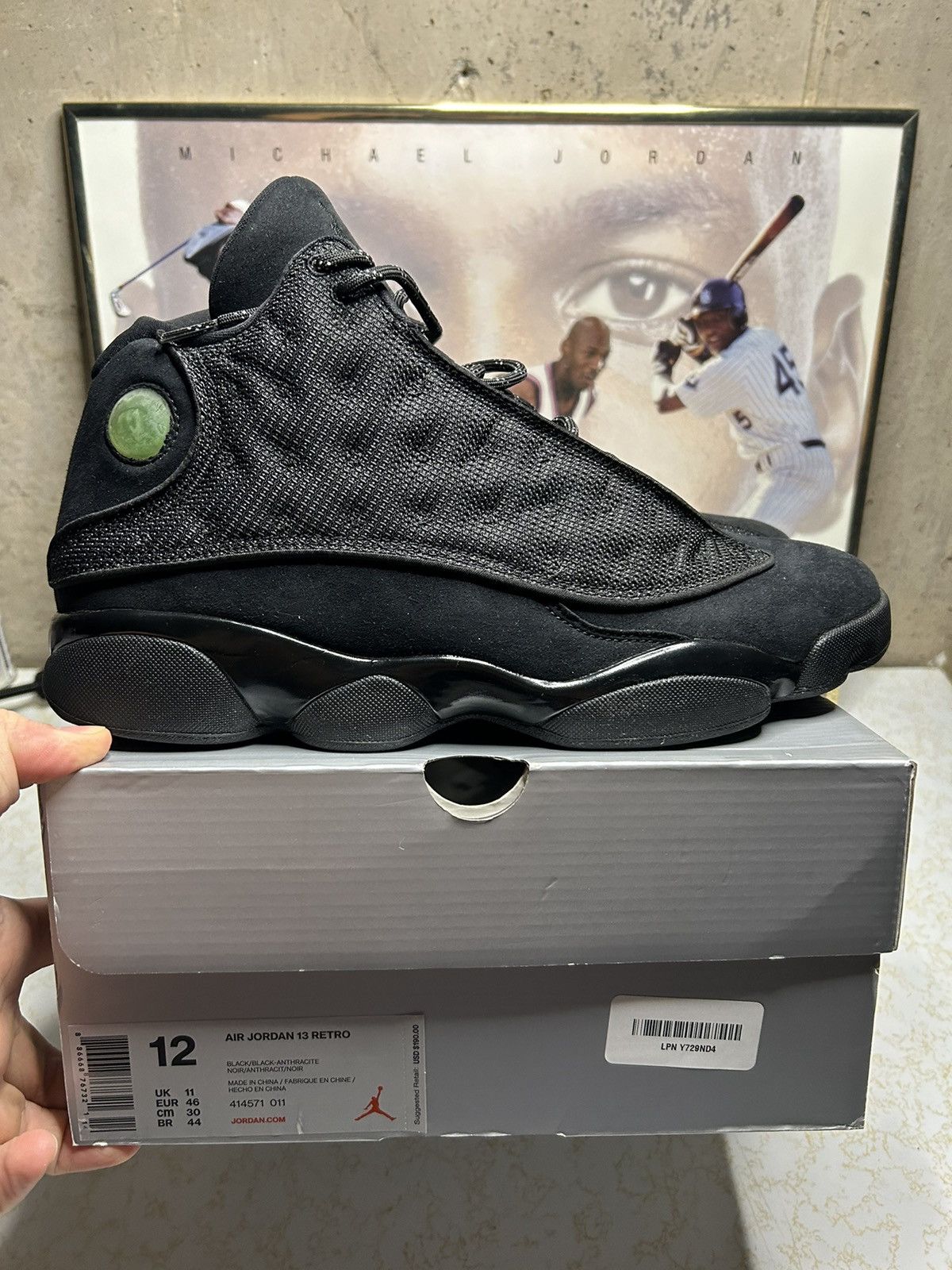 Air Jordan 13 Retro Black Cat 2017