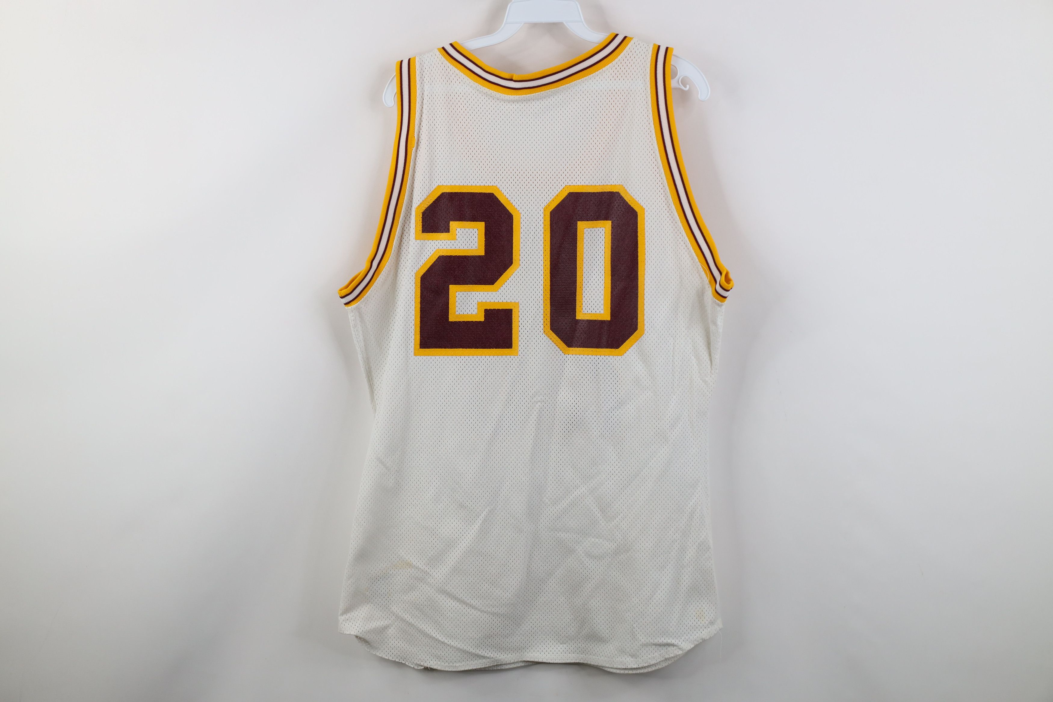 Russell Athletic Vintage 90s Russell Athletic Basketball Jersey White USA Size US XXL / EU 58 / 5 - 13 Thumbnail