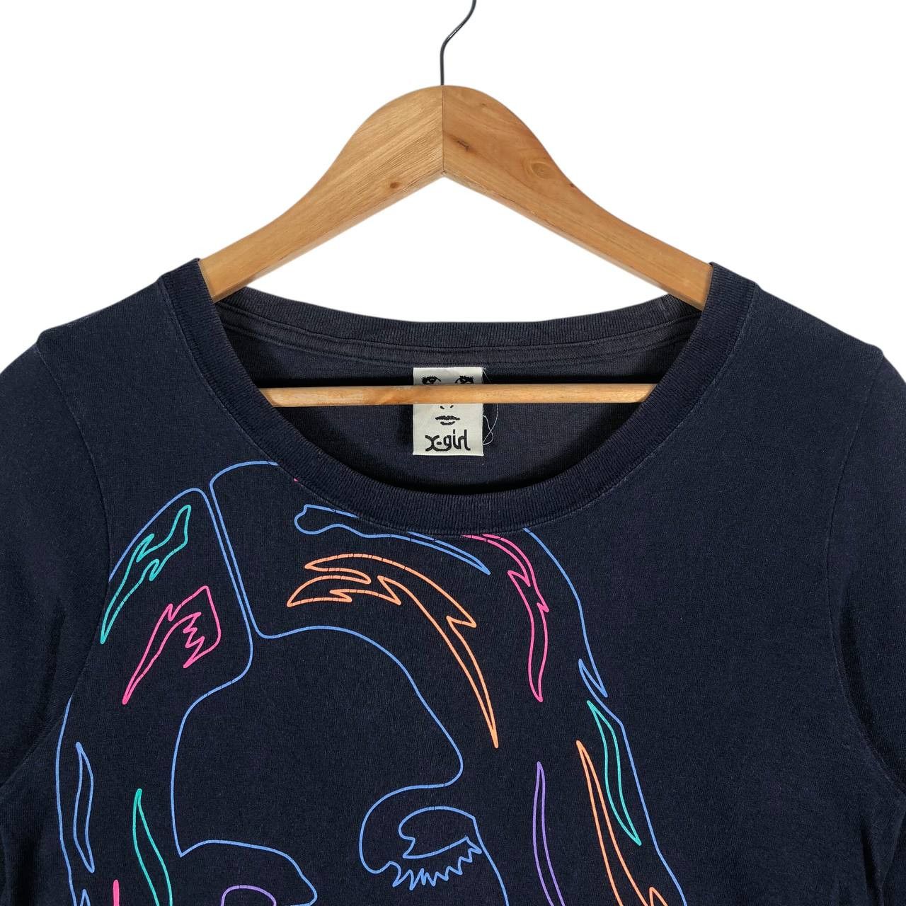 Japanese Brand X-Girl Long Sleeve T-Shirt Size US S / EU 44-46 / 1 - 2 Thumbnail