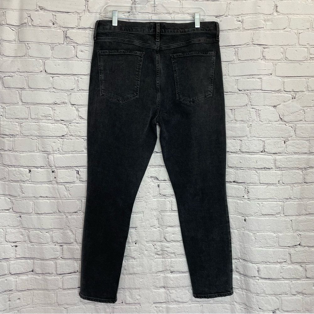 Agolde New Agolde Nico Cassette Distressed Black Jeans Size 32 Size 32" / US 10 / IT 46 - 4 Thumbnail