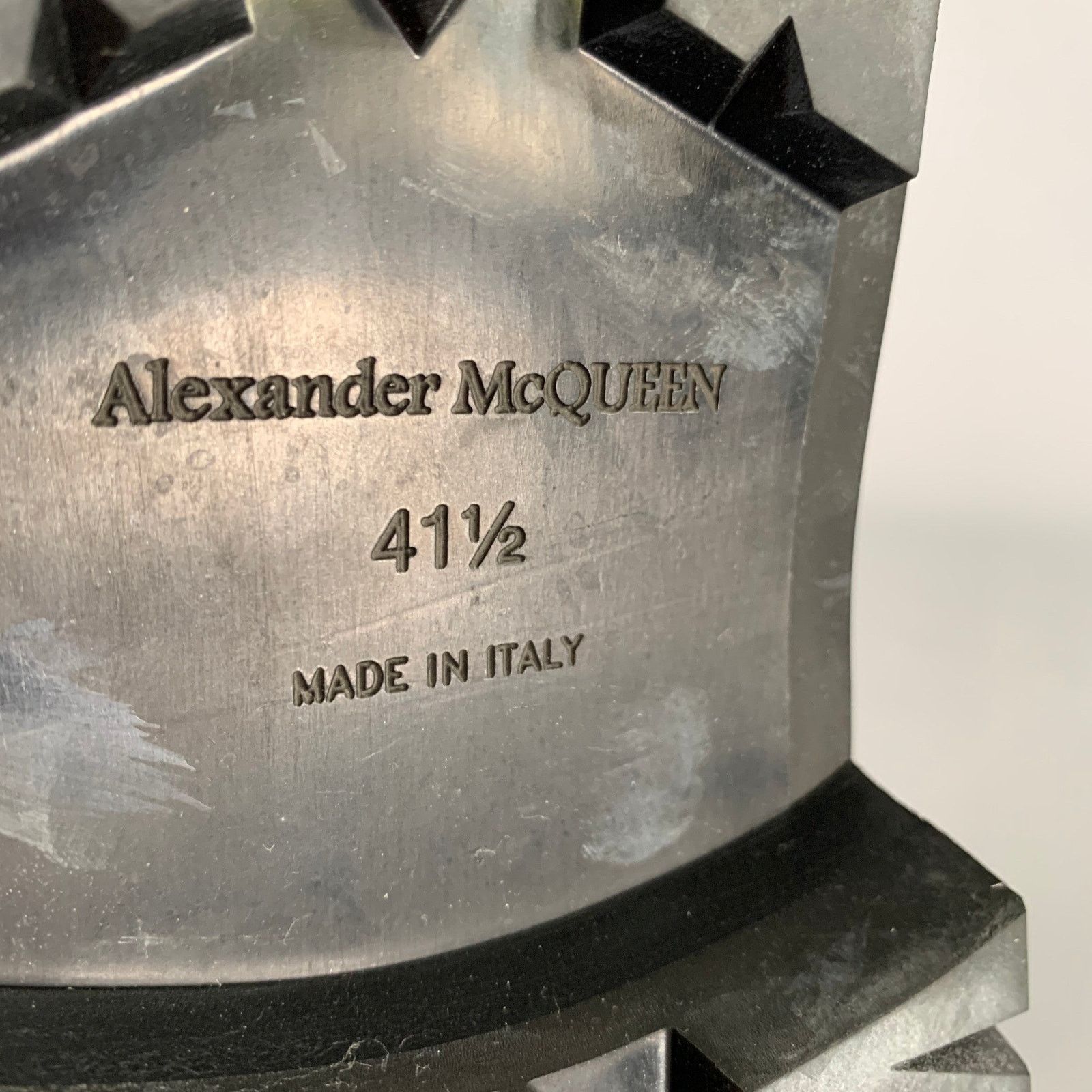 Alexander McQueen ALEXANDER MCQUEEN Size 8.5 Black Leather Lace Up Boots Size US 8.5 / EU 41-42 - 9 Thumbnail