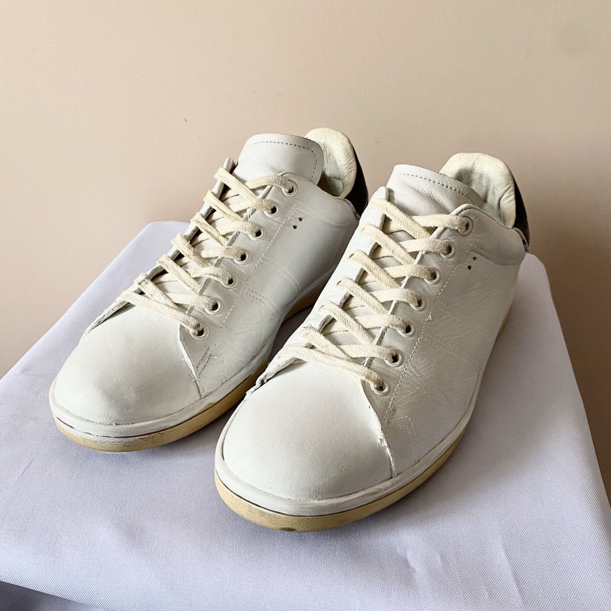 Designer × Isabel Marant Painted Isabel Marant Leather Sneakers Shoes Margiela Vibe Size US 7 / EU 40 - 3 Thumbnail