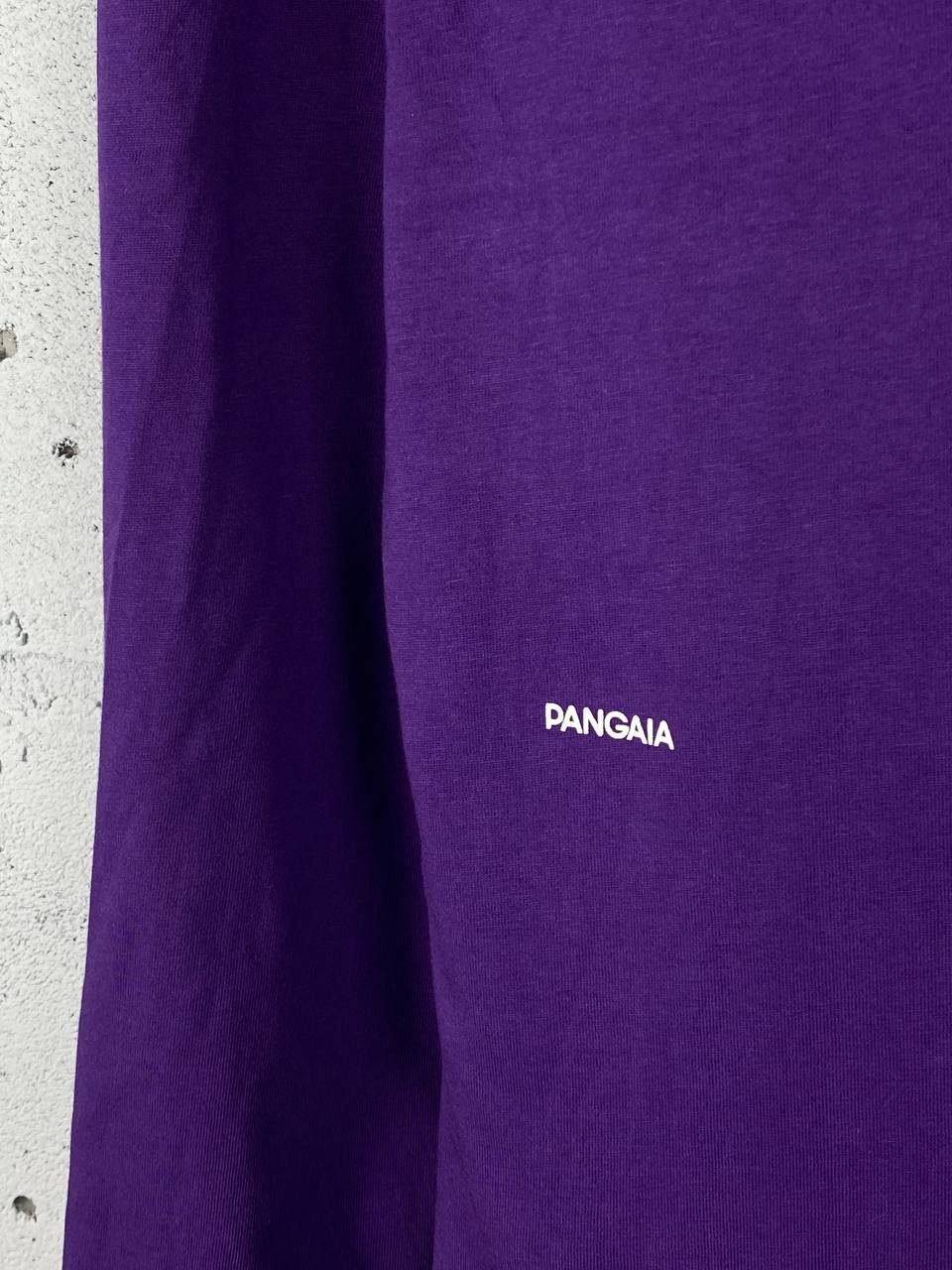 Pangaia Pangaia Organic Cotton Logo L/S T-Shirt Violet Size US L / EU 52-54 / 3 - 12 Thumbnail