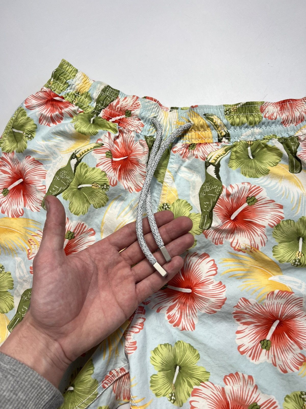 Vilebrequin Vintage Vilebrequin Flower Print Swim Hawaii Shorts Size US 34 / EU 50 - 4 Thumbnail