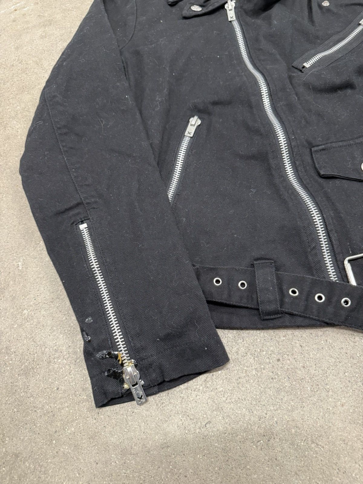 Tripp NYC TRIPP NYC RAVER DAANG GOODMAN BIKER MOTORCYCLE GRUBGE JACKET Size US L / EU 52-54 / 3 - 3 Thumbnail