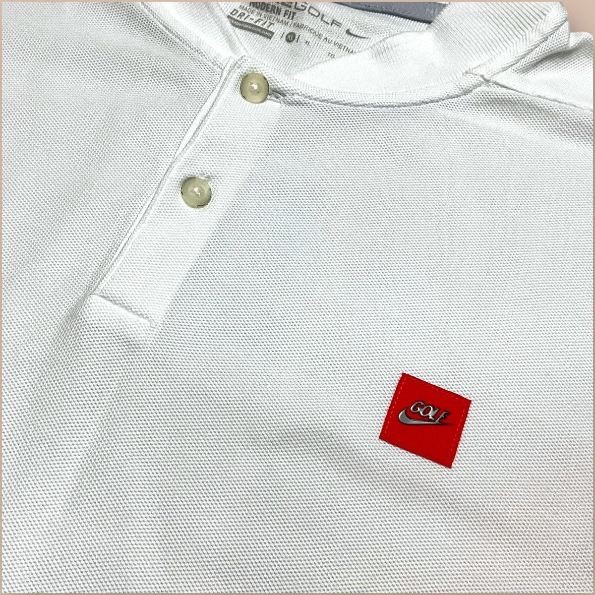 Nike Nike GOLF Dry Desert Blade Polo Shirt Size US XL / EU 56 / 4 - 5 Thumbnail