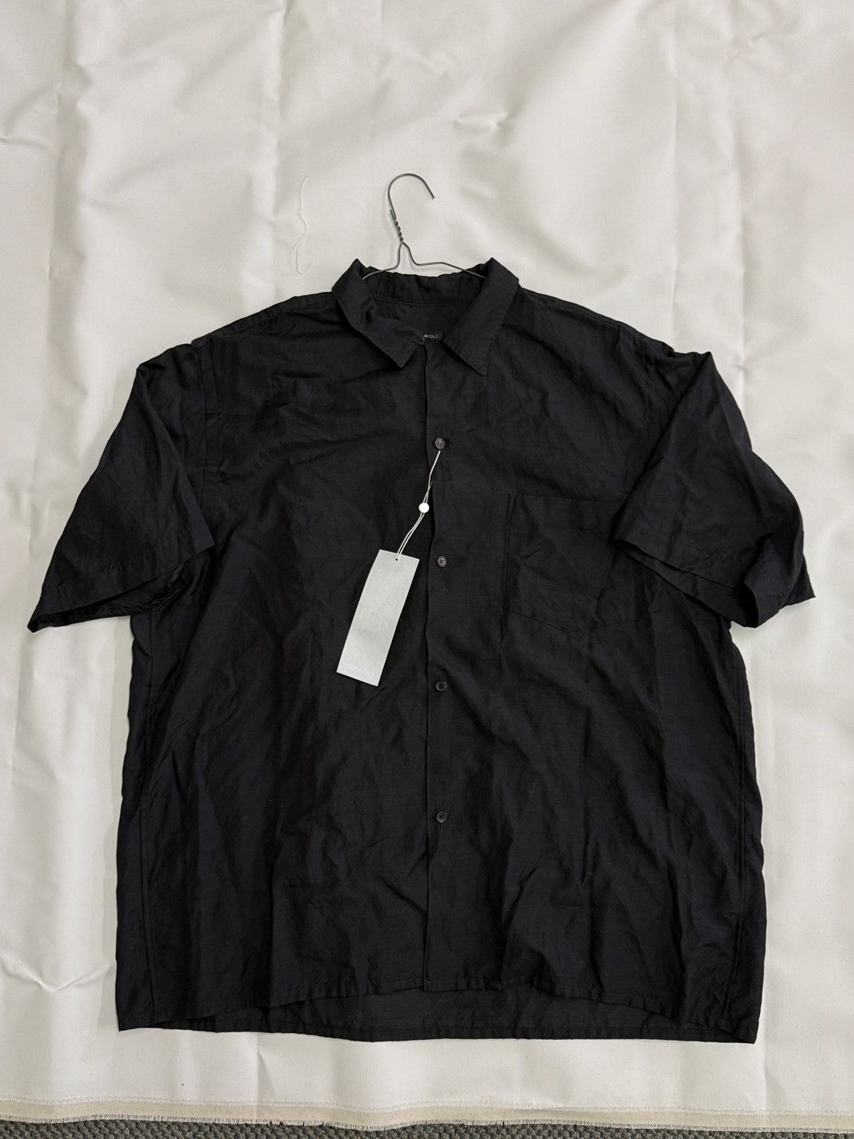 Comoli Comoli Denim Shirt - Denim Black/Ecru - SS 2024 | Grailed
