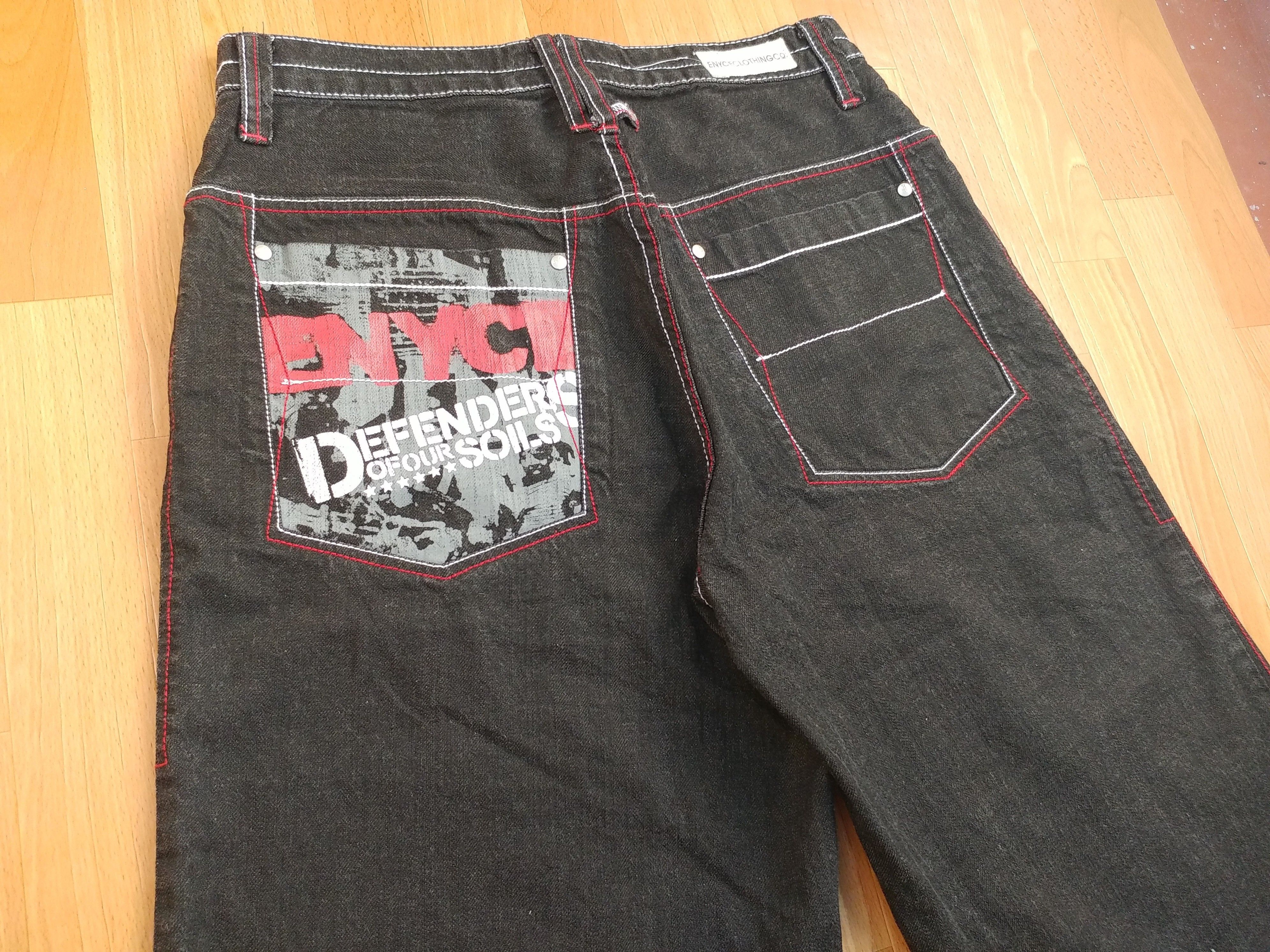 Enyce Enyce jeans shorts, vintage baggy denim, 90s hip-hop 34 Size US 34 / EU 50 - 5 Thumbnail