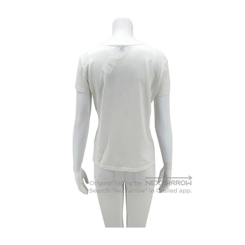 Louis Vuitton Louis Vuitton Summer White Cotton Short Sleeve T-Shirt . Size S / US 4 / IT 40 - 2 Thumbnail