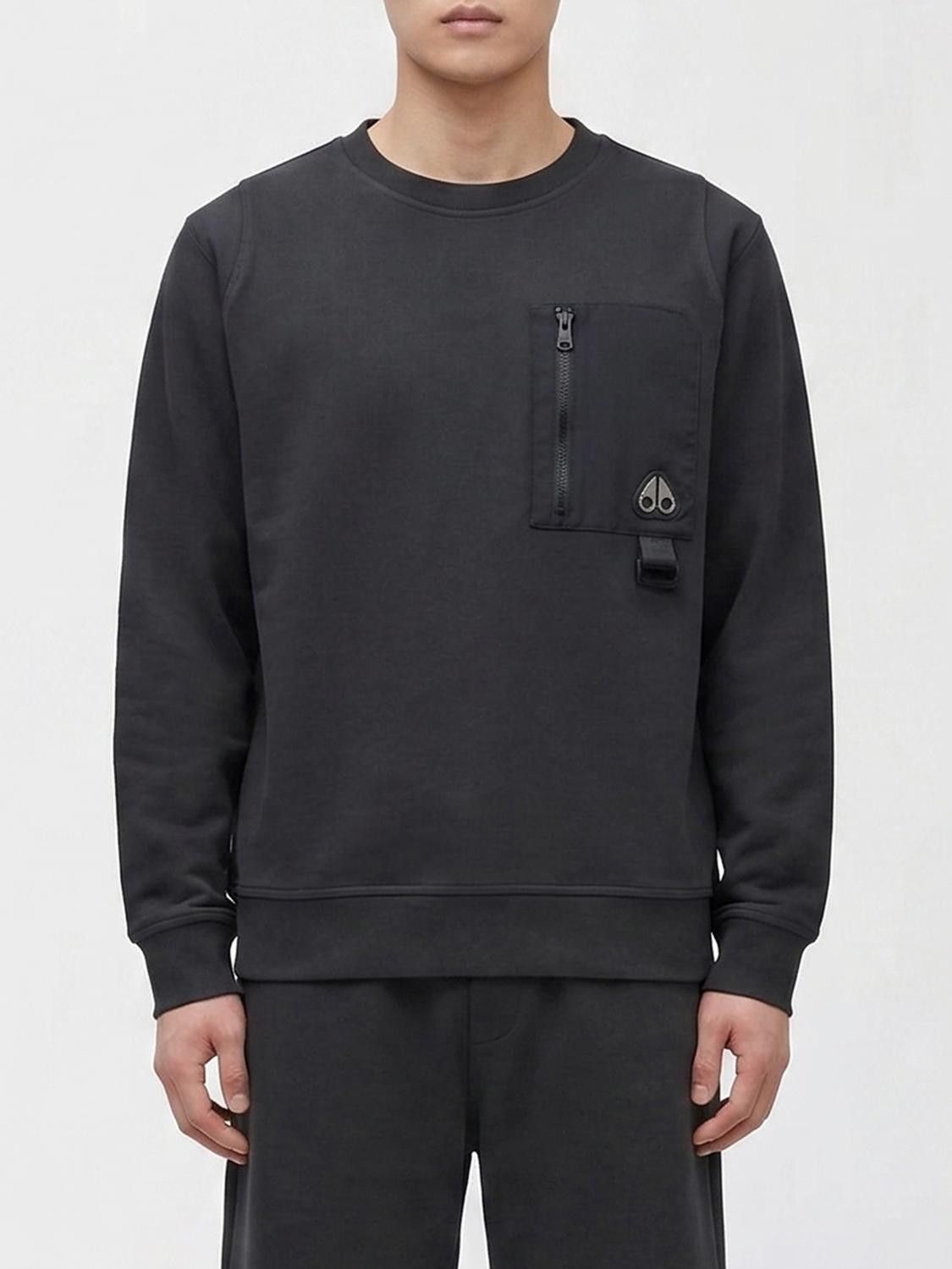 Moose Knuckles Moose Knuckles Sweatshirt Men Black Size US XXL / EU 58 / 5 - 1 Thumbnail