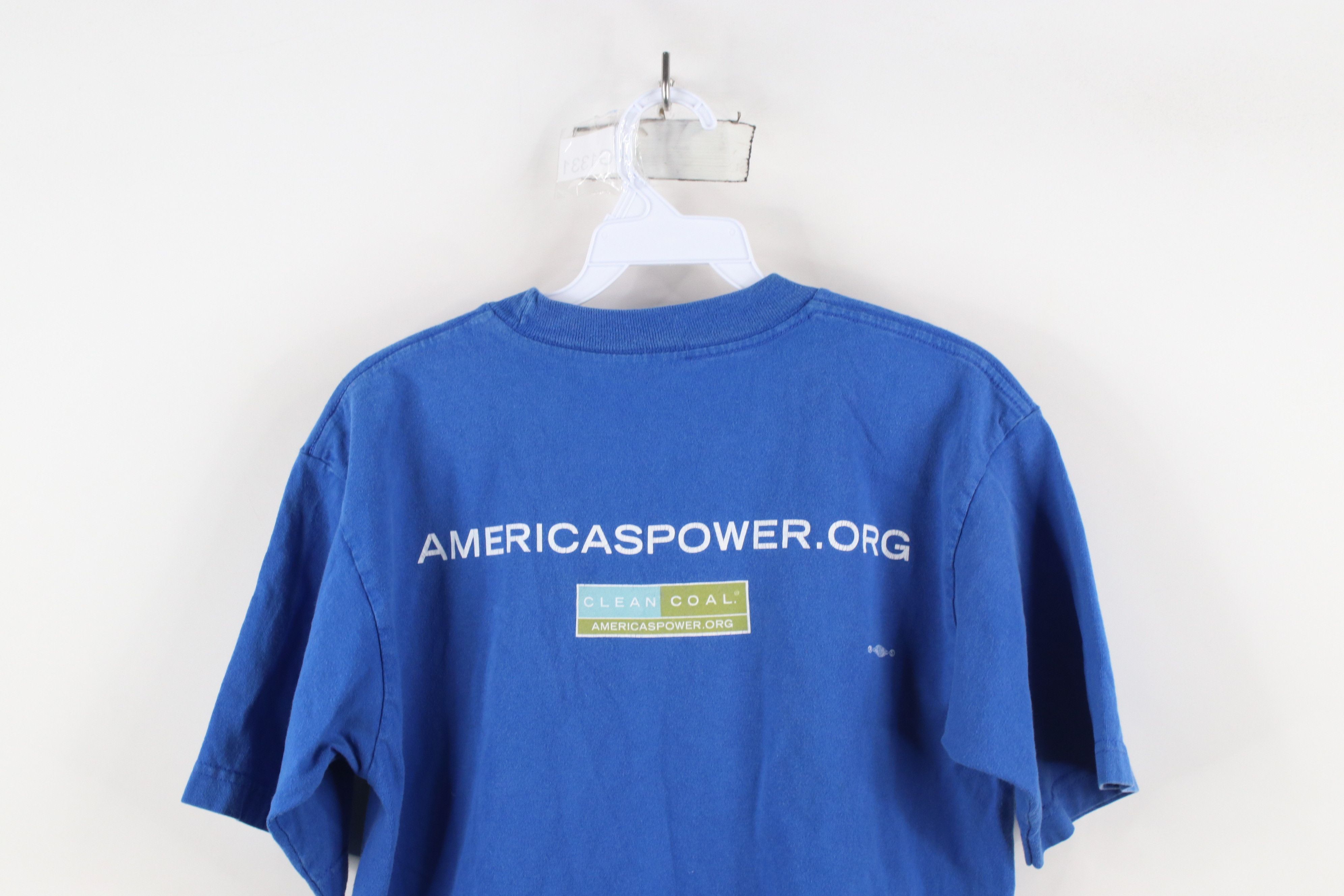 Vintage Vintage Affordable Means American Jobs Clean Coal T-Shirt Size US M / EU 48-50 / 2 - 10 Thumbnail