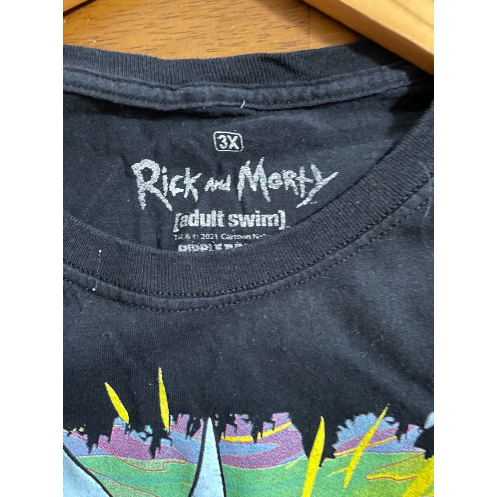 Ripple Junction RippleJunction Men's Rick & Morty Short Sleeves Black T-Shirt Size 3XL Size US XXL / EU 58 / 5 - 4 Thumbnail