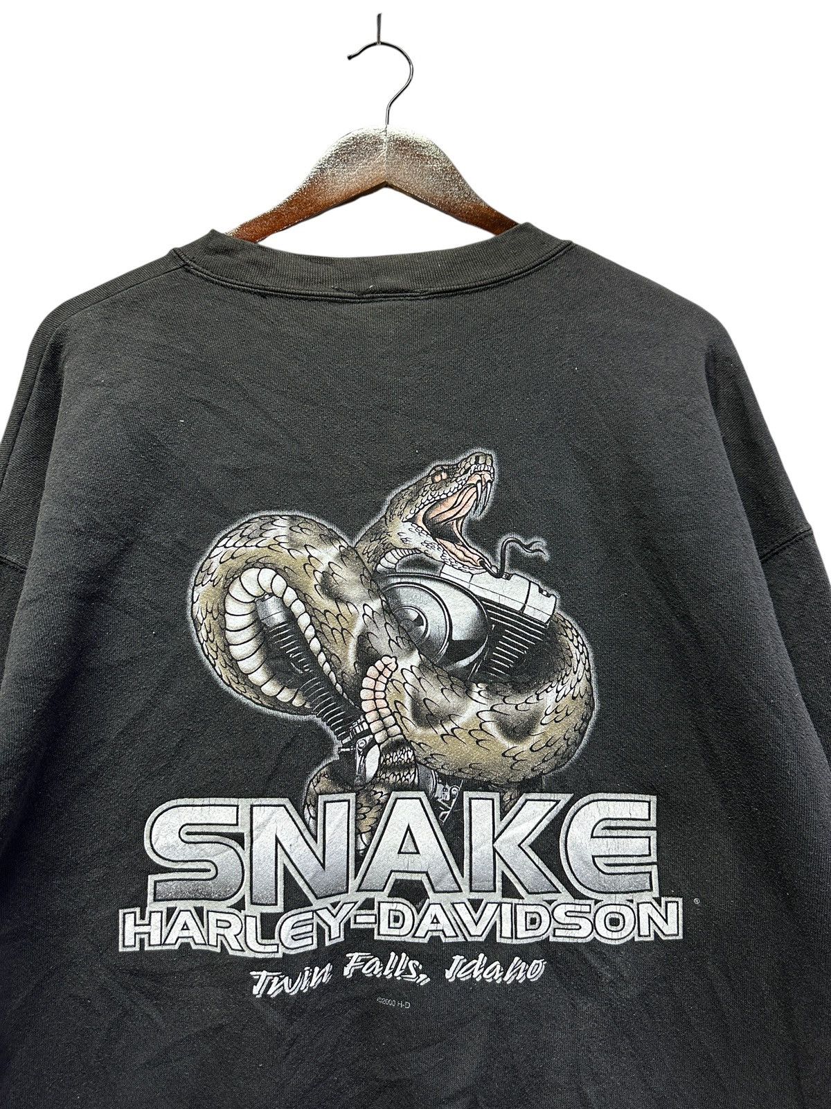 Harley Davidson Vintage Y2K Harley Davidson Snake Usa Size US L / EU 52-54 / 3 - 9 Thumbnail