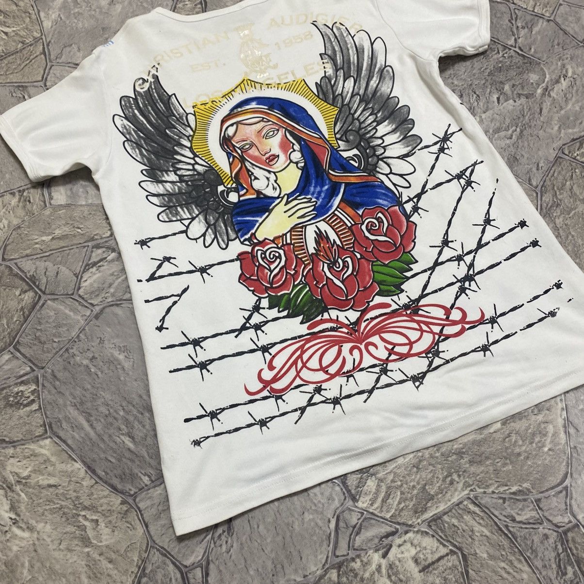 Christian Audigier Christian Audiger T Shirt Big Logo Size M Size US M / EU 48-50 / 2 - 3 Thumbnail