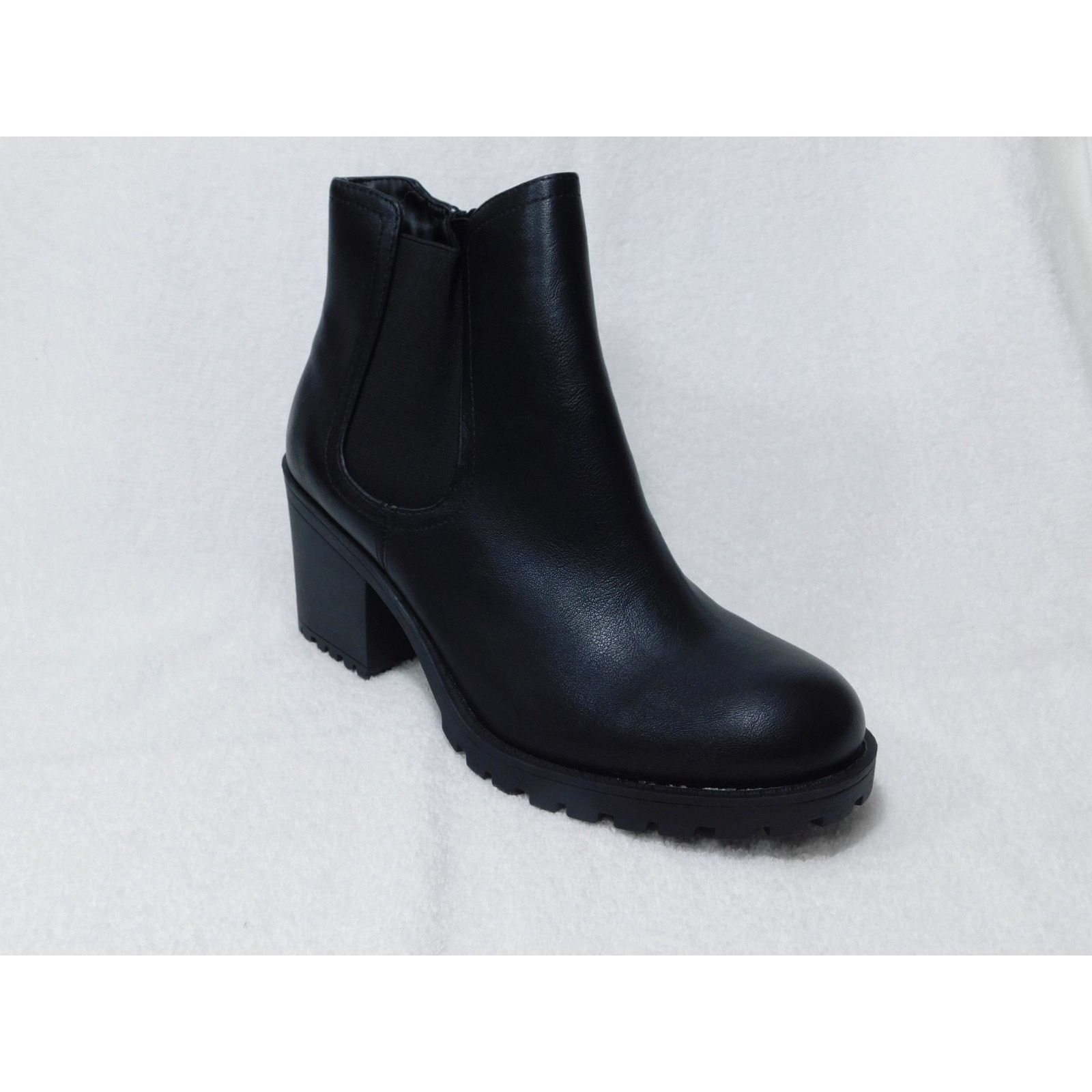 Other W686 Sun + Stone Black Morghanp Block-Heel Booties 9.5 M Size US 9.5 / IT 39.5 - 1 Thumbnail