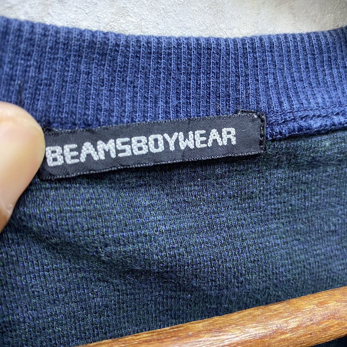Beams Japan Vintage Beams Boy Plaid Cardigan Japan Designer Knit Green Size US XS / EU 42 / 0 - 8 Thumbnail
