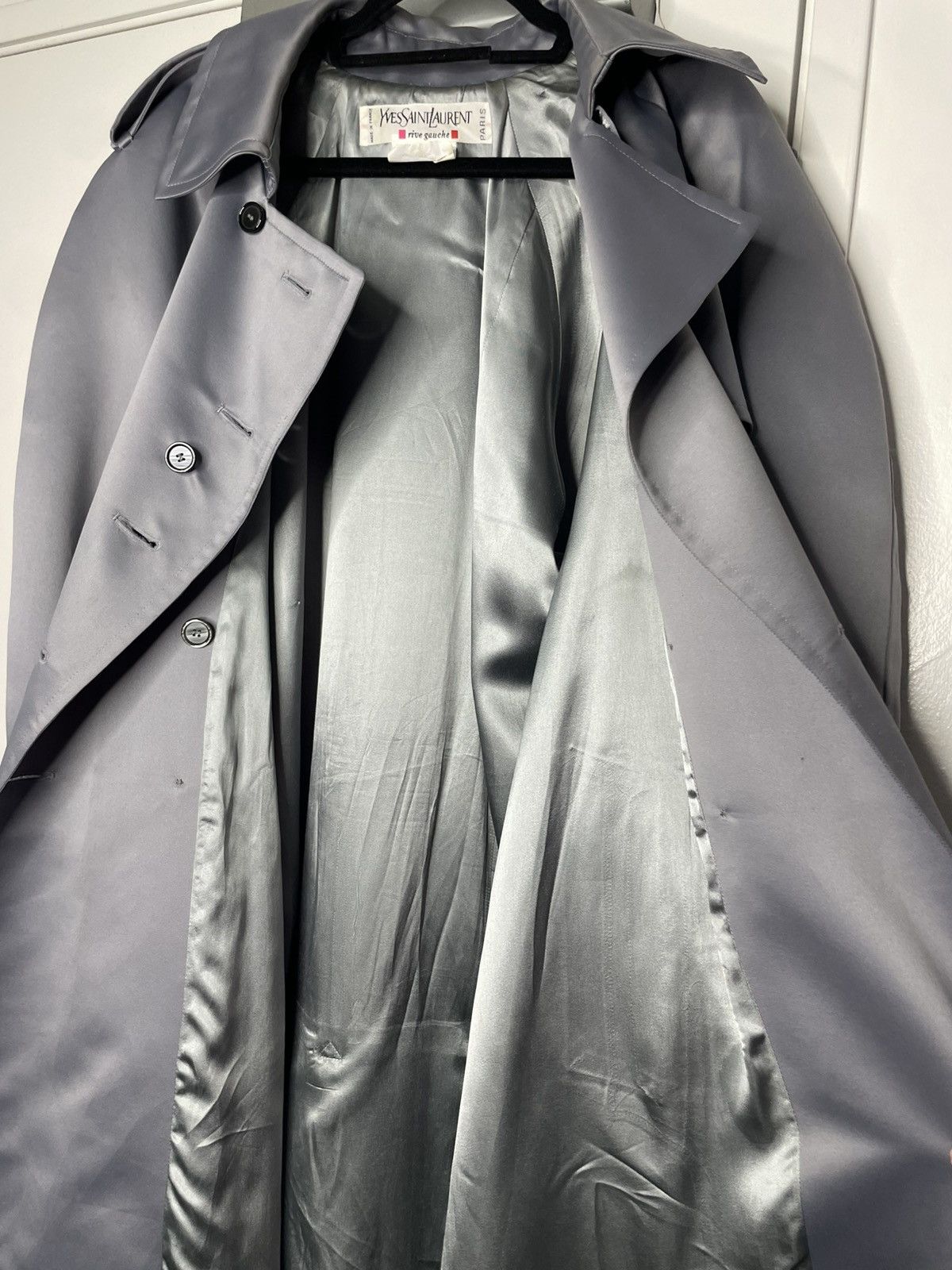 Yves Saint Laurent Yves Saint Laurent Trench Coat Size XS / US 0-2 / IT 36-38 - 4 Thumbnail