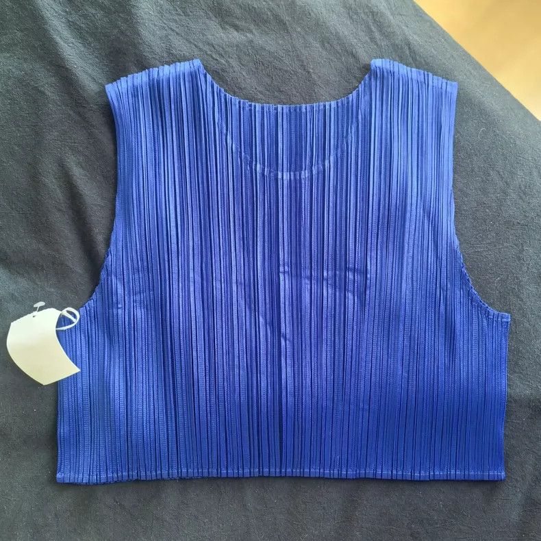 Issey Miyake issey miyake size:one size Blue vest Size XXS / US 00 / IT 34 - 2 Thumbnail