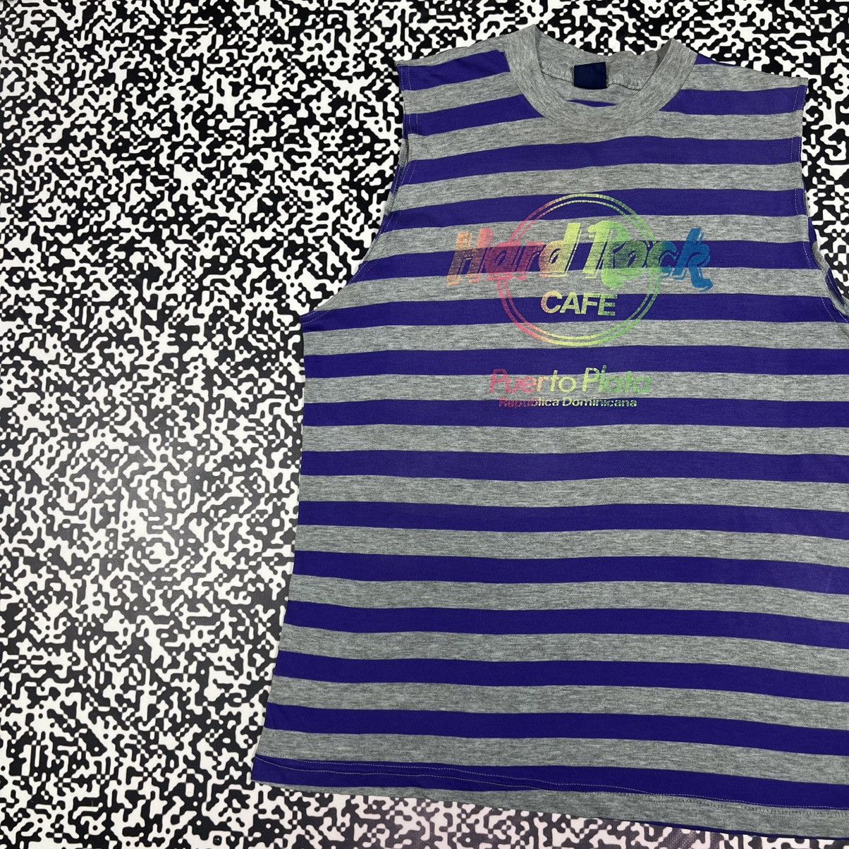 Ocean Pacific Vintage 90s Ocean Pacific Hard Rock Cafe Puerto Plata Top Size US L / EU 52-54 / 3 - 2 Thumbnail