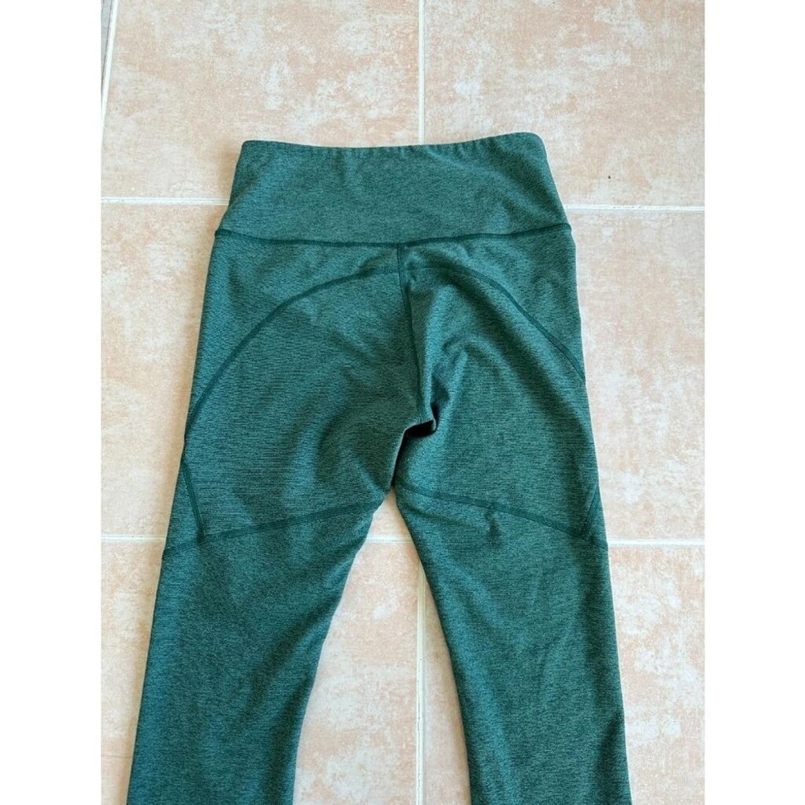 Outdoor Voices Outdoor Voices Warm-up Leggings Hunter Green Women Size S Size 28" / US 6 / IT 42 - 4 Thumbnail