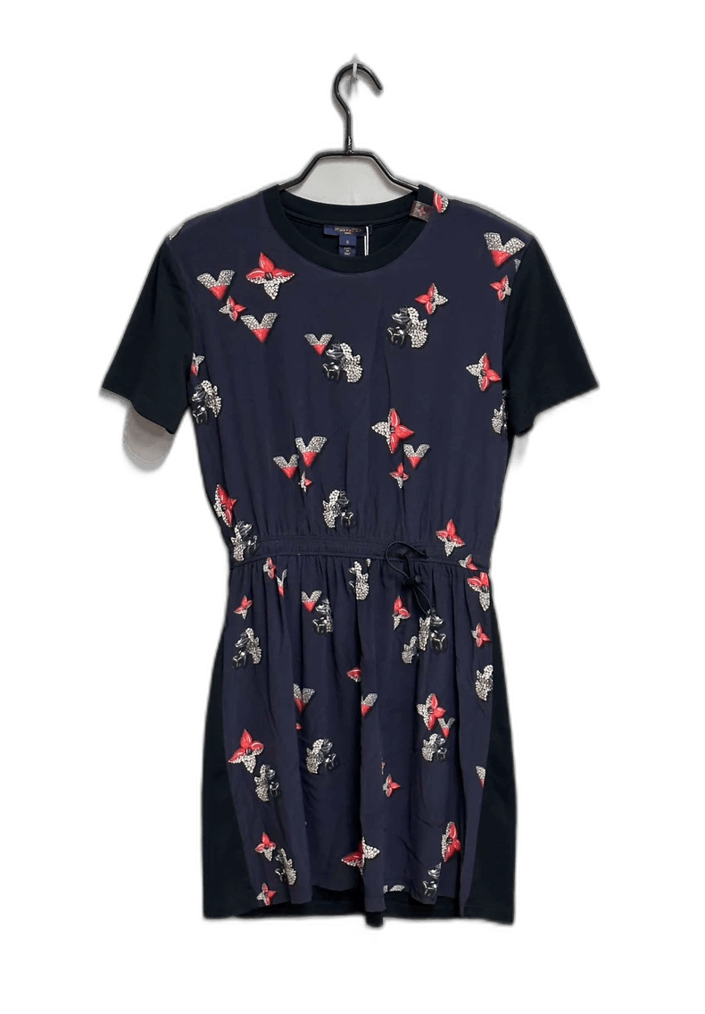 Louis Vuitton Louis Vuitton Embellished Dress with Butterfly Print Size S / US 4 / IT 40 - 1 Thumbnail