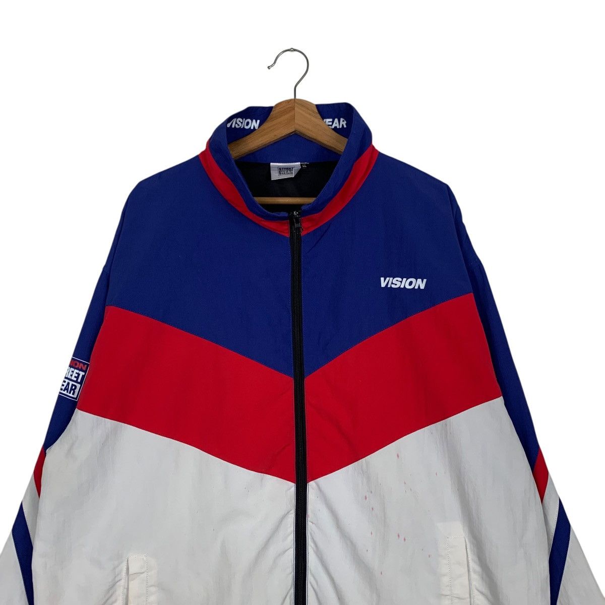 Vision Streetwear VISION STREETWEAR Big Logo Colorblock Light Jacket #2041-C88 Size US L / EU 52-54 / 3 - 4 Thumbnail