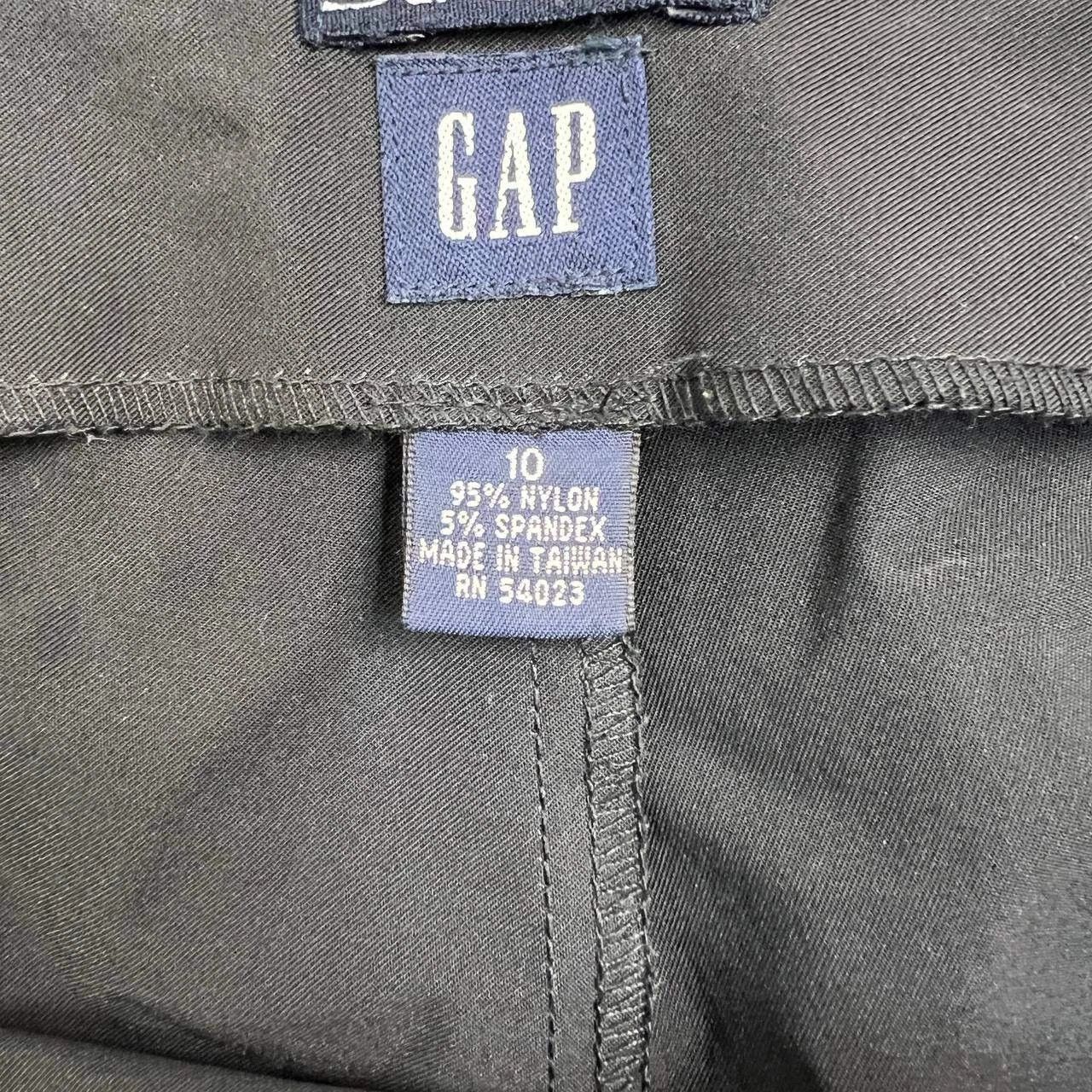 Gap Gap Stretch Pants Women 10 Pull On Straight Side Zip 32x30 Size 32" / US 10 / IT 46 - 8 Thumbnail