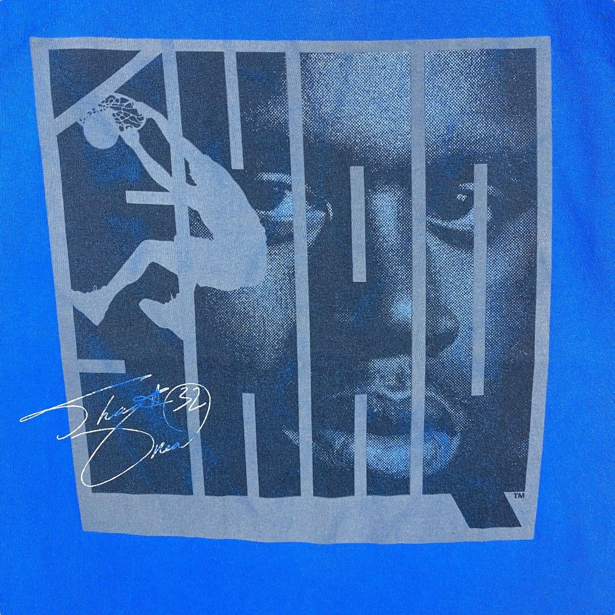 Reebok × Vintage Vintage 90's REEBOK Shaq O'neil Graphic Tee Shirt Medium Size US M / EU 48-50 / 2 - 2 Thumbnail