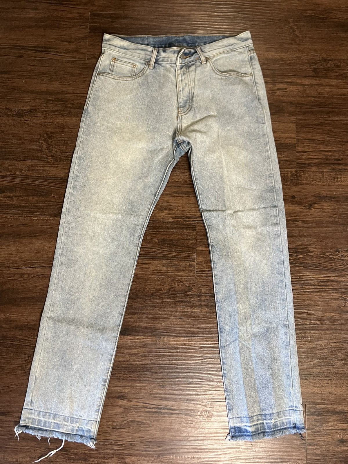Jean × MNML MNML Denim Straight Leg Jeans Size US 33 - 1 Thumbnail
