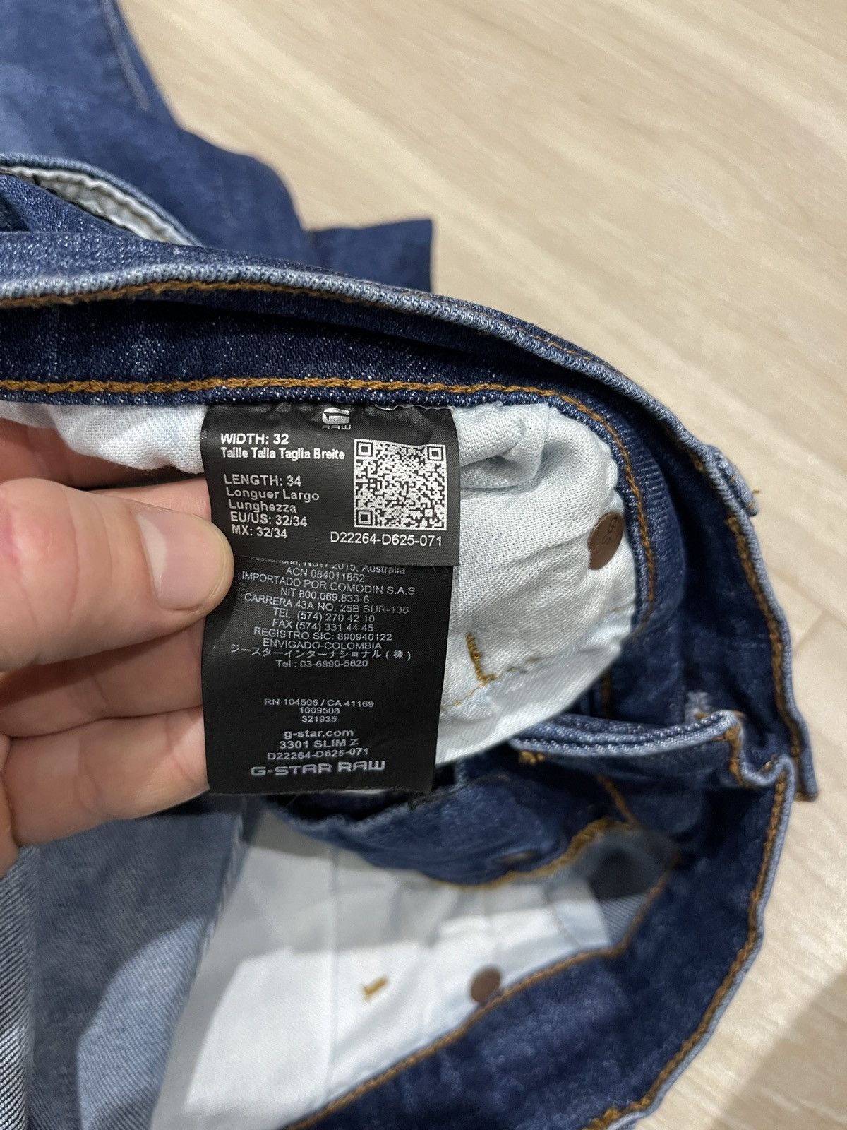 G-Star G-star raw jeans 3301 denim 32/34 Size US 32 / EU 48 - 9 Thumbnail