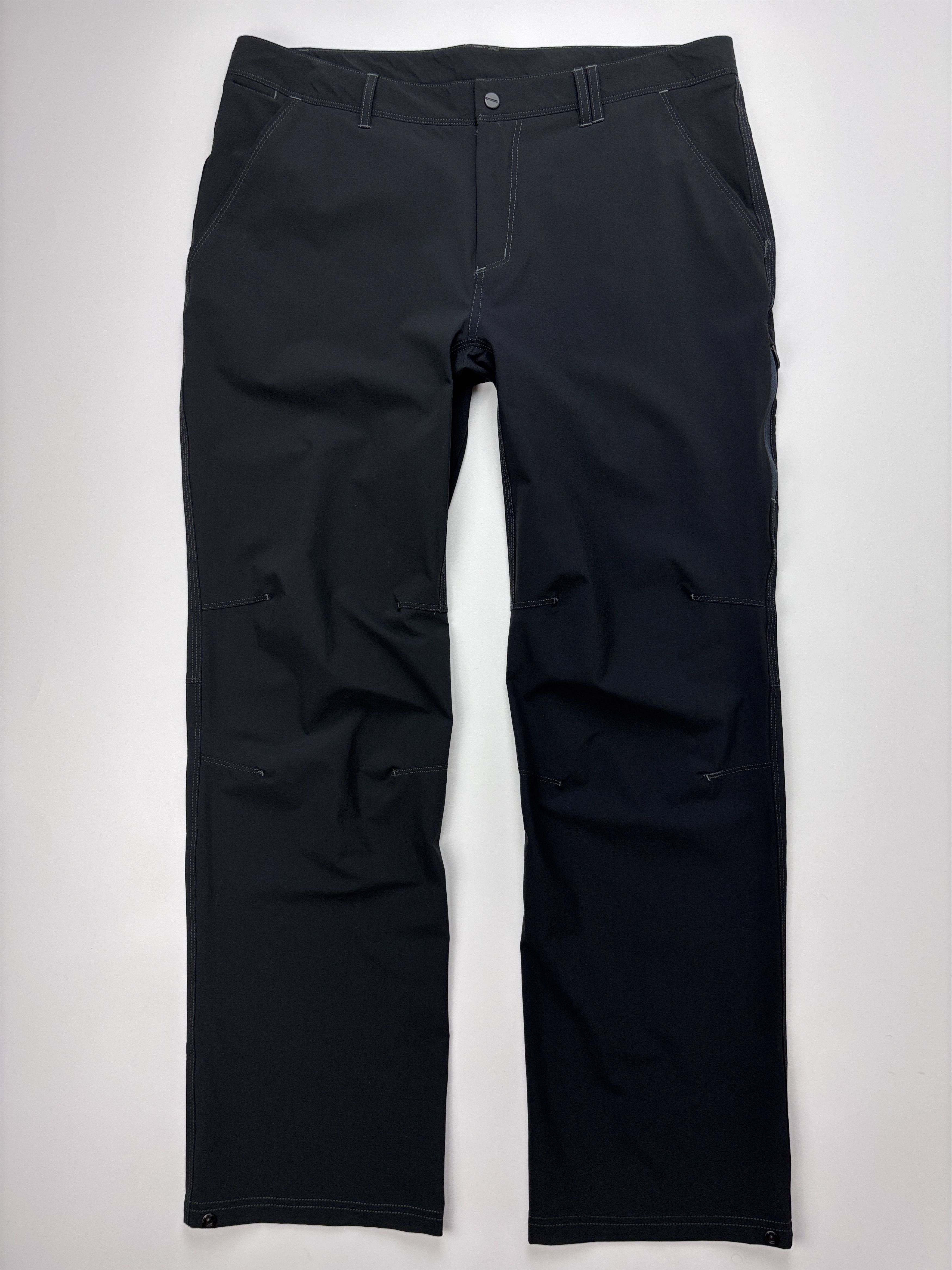 Adidas Mens Adidas Outdoor Hiking Stretch Pants Black Size 38 Size US 38 / EU 54 - 1 Thumbnail