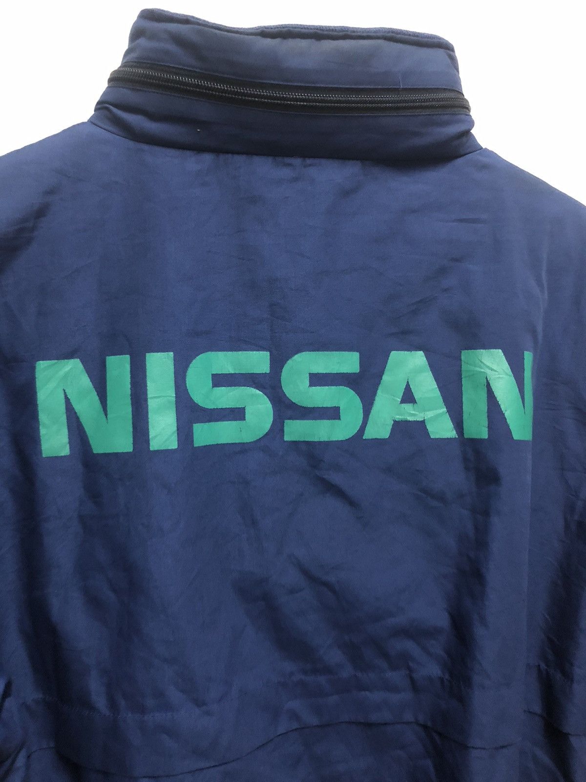 Japanese Brand × Vintage Vtg nissan nismo hiteq jacket tracktop Size US XL / EU 56 / 4 - 4 Thumbnail